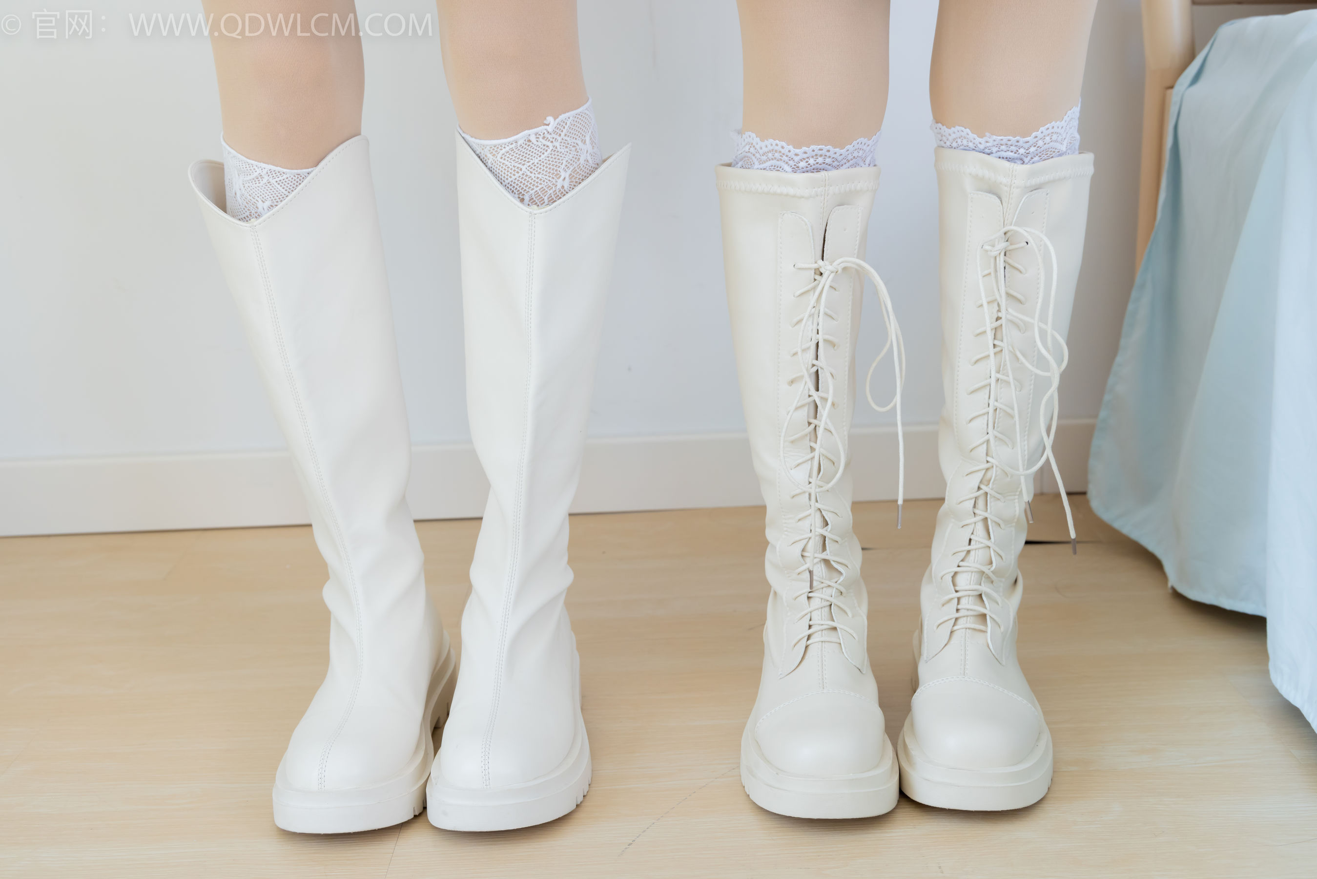 物恋传媒 No.2375 茯苓&闪闪 - 长靴、白棉袜、厚肉丝/(170P)