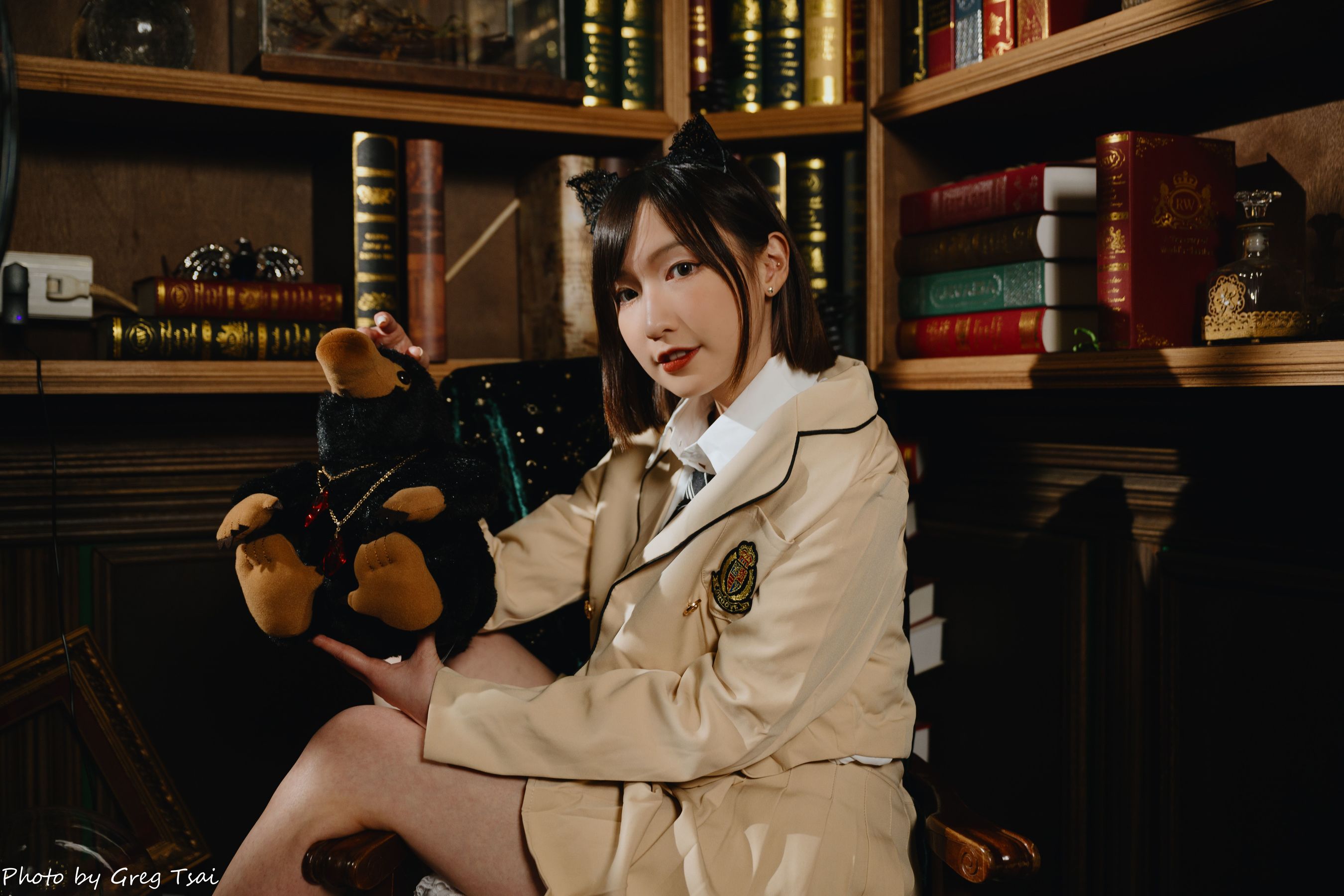 柯姿 - 学生服/(93P)