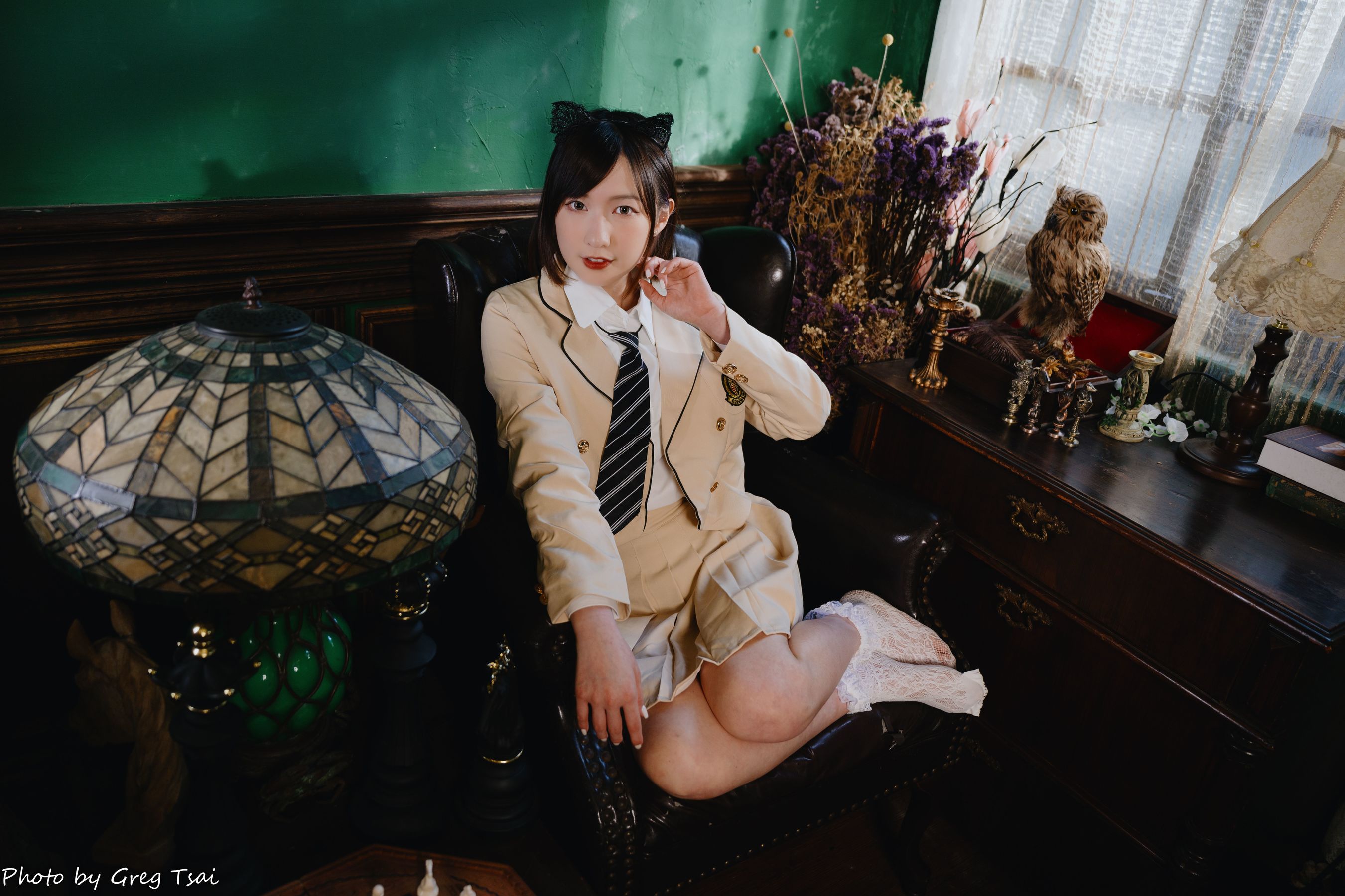 柯姿 - 学生服/(93P)