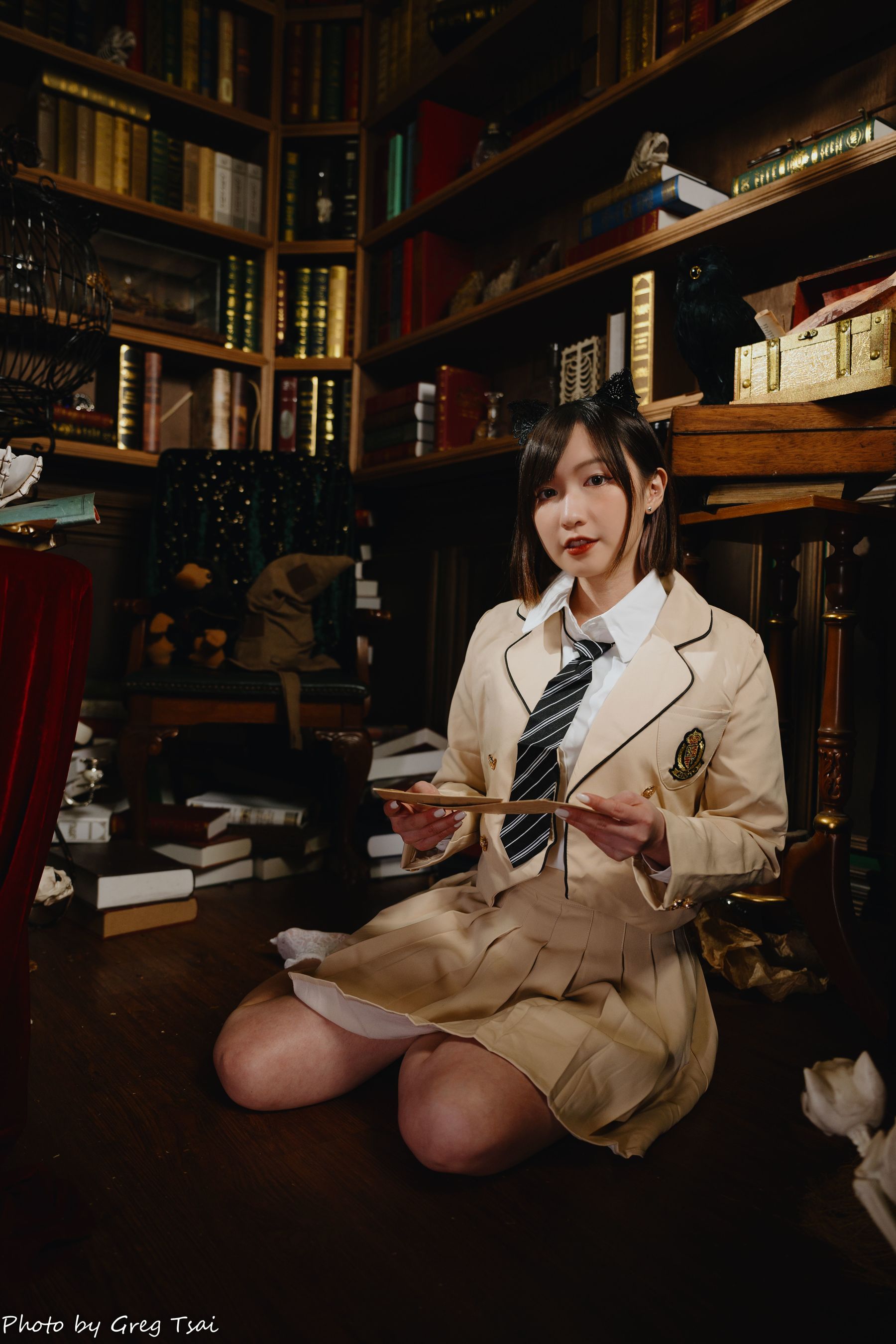 柯姿 - 学生服/(93P)