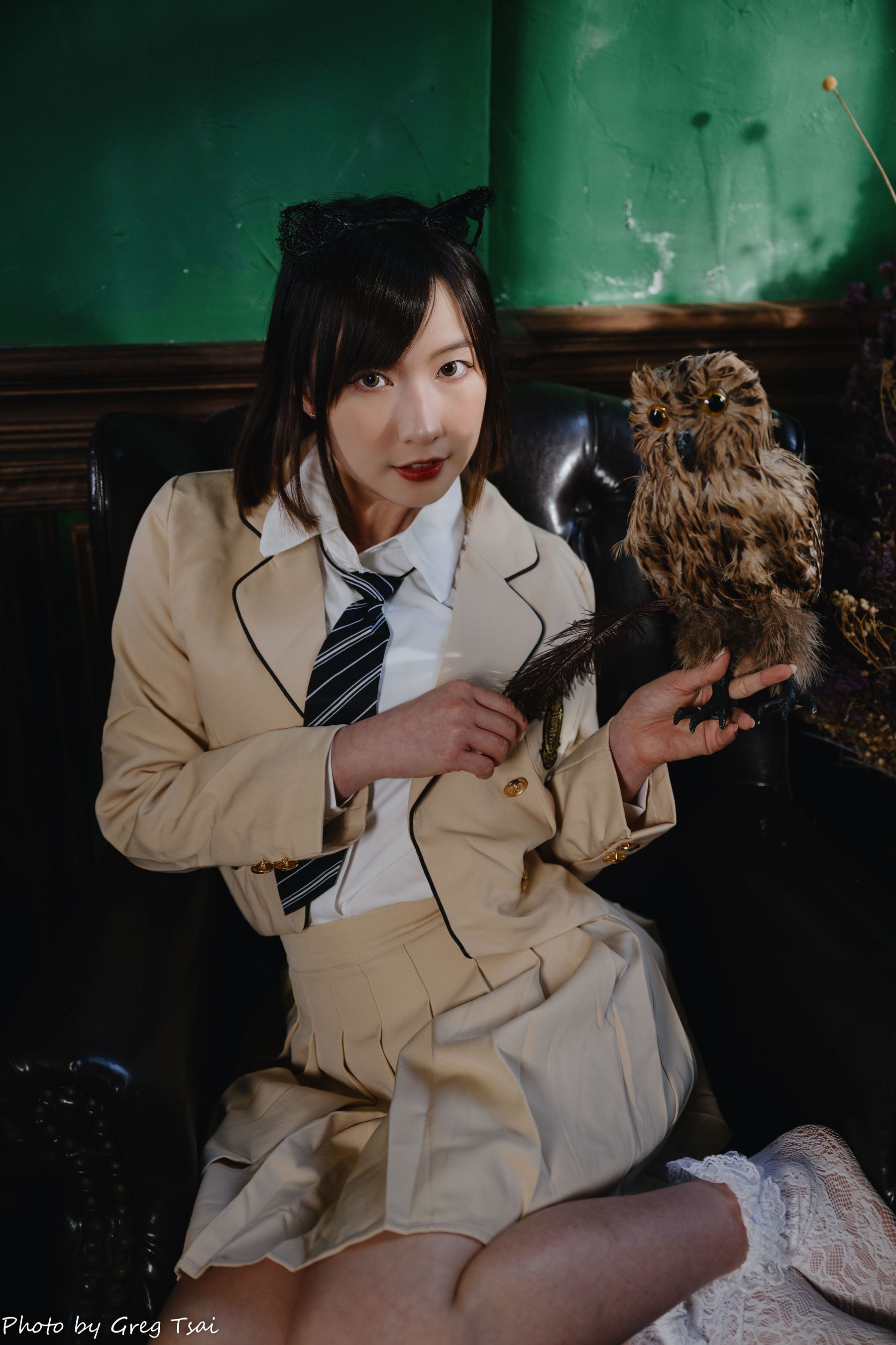 柯姿 - 学生服/(93P)