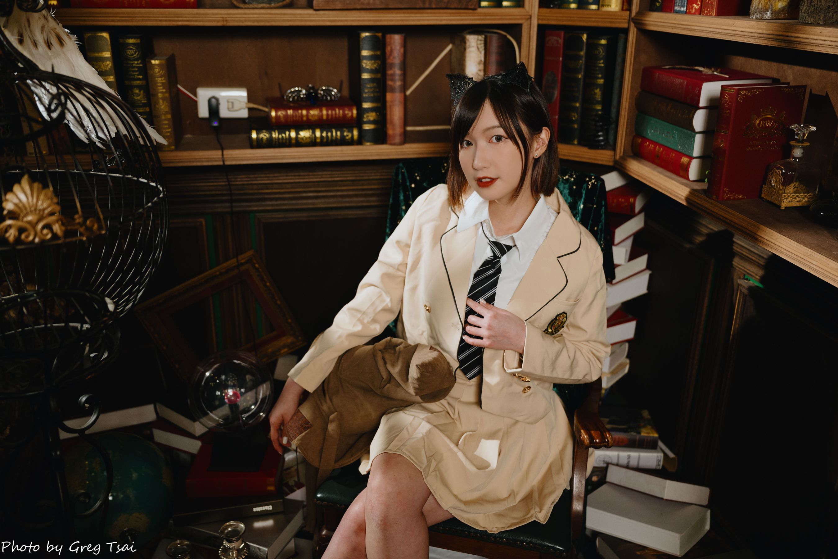 柯姿 - 学生服/(93P)