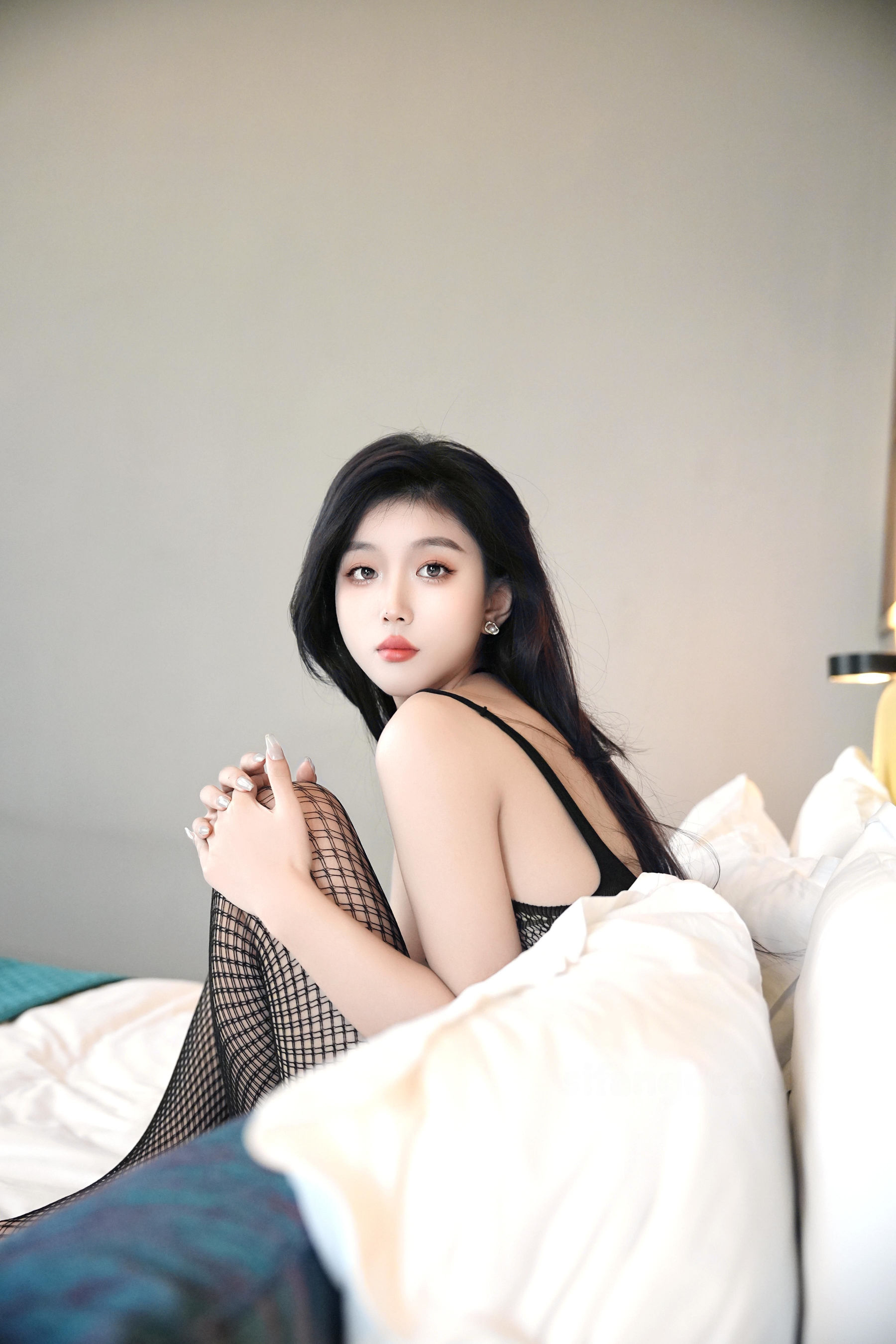 江念鱼 - 连体渔网/(25P)