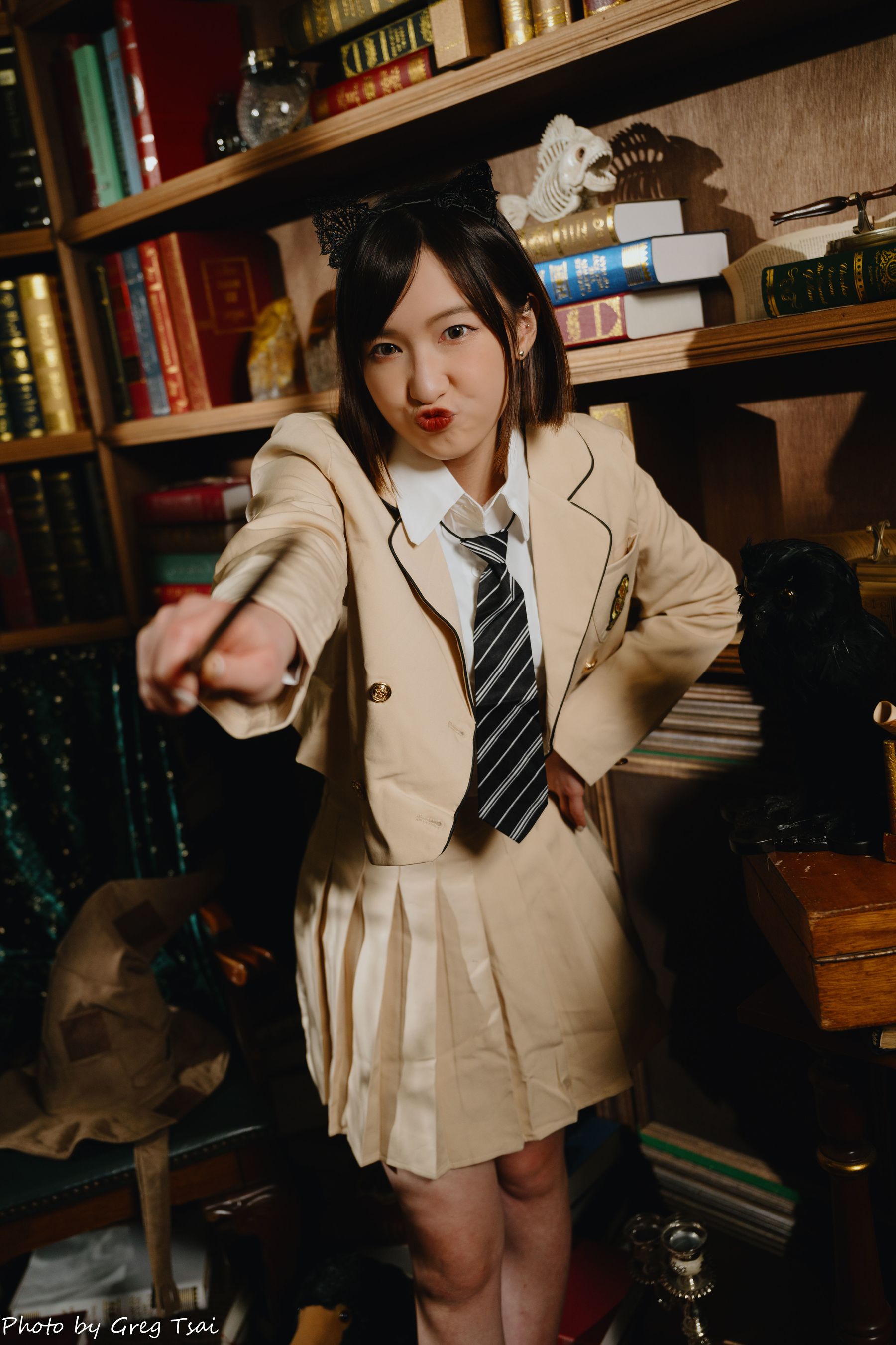 柯姿 - 学生服/(93P)