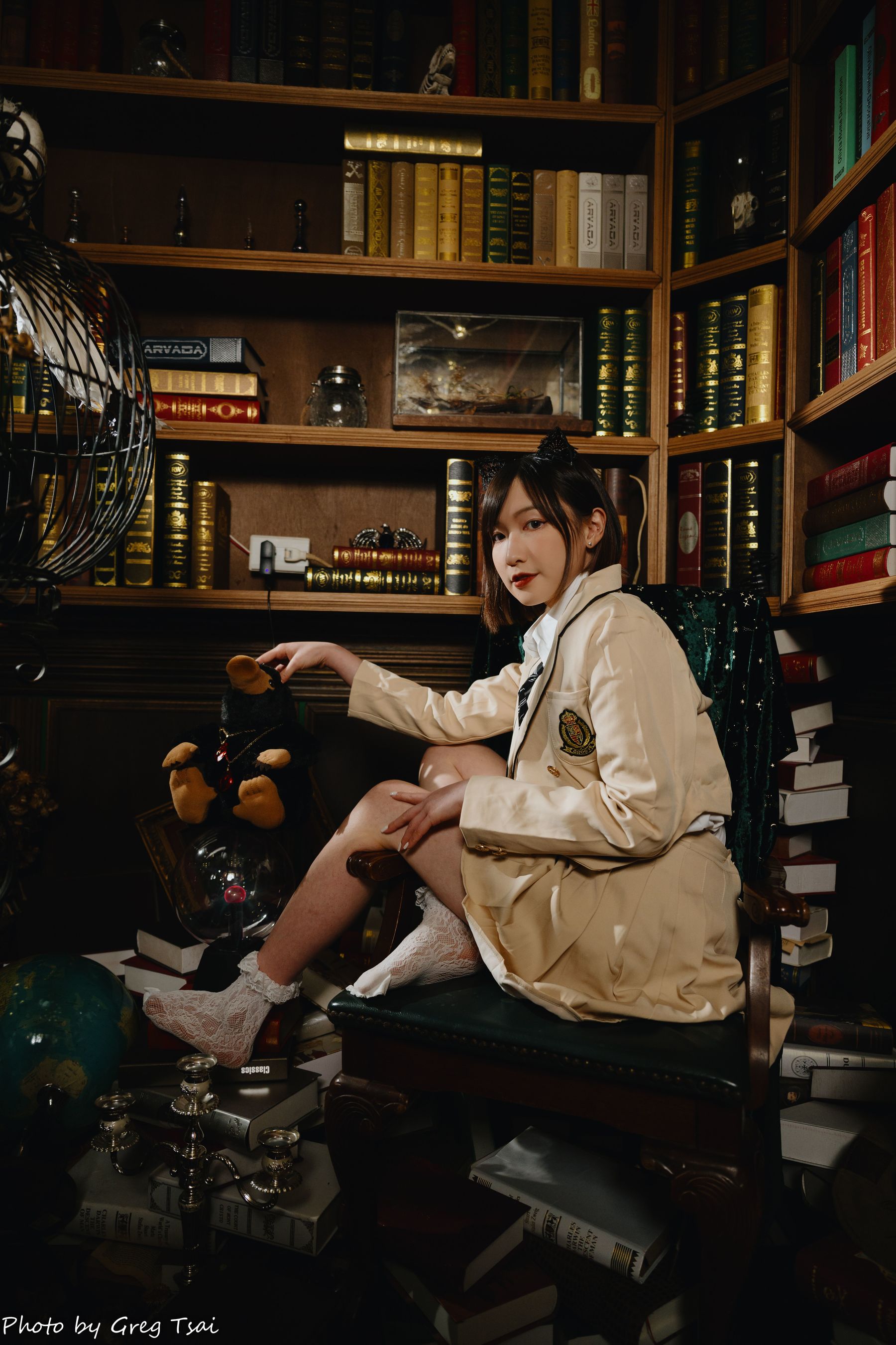 柯姿 - 学生服/(93P)