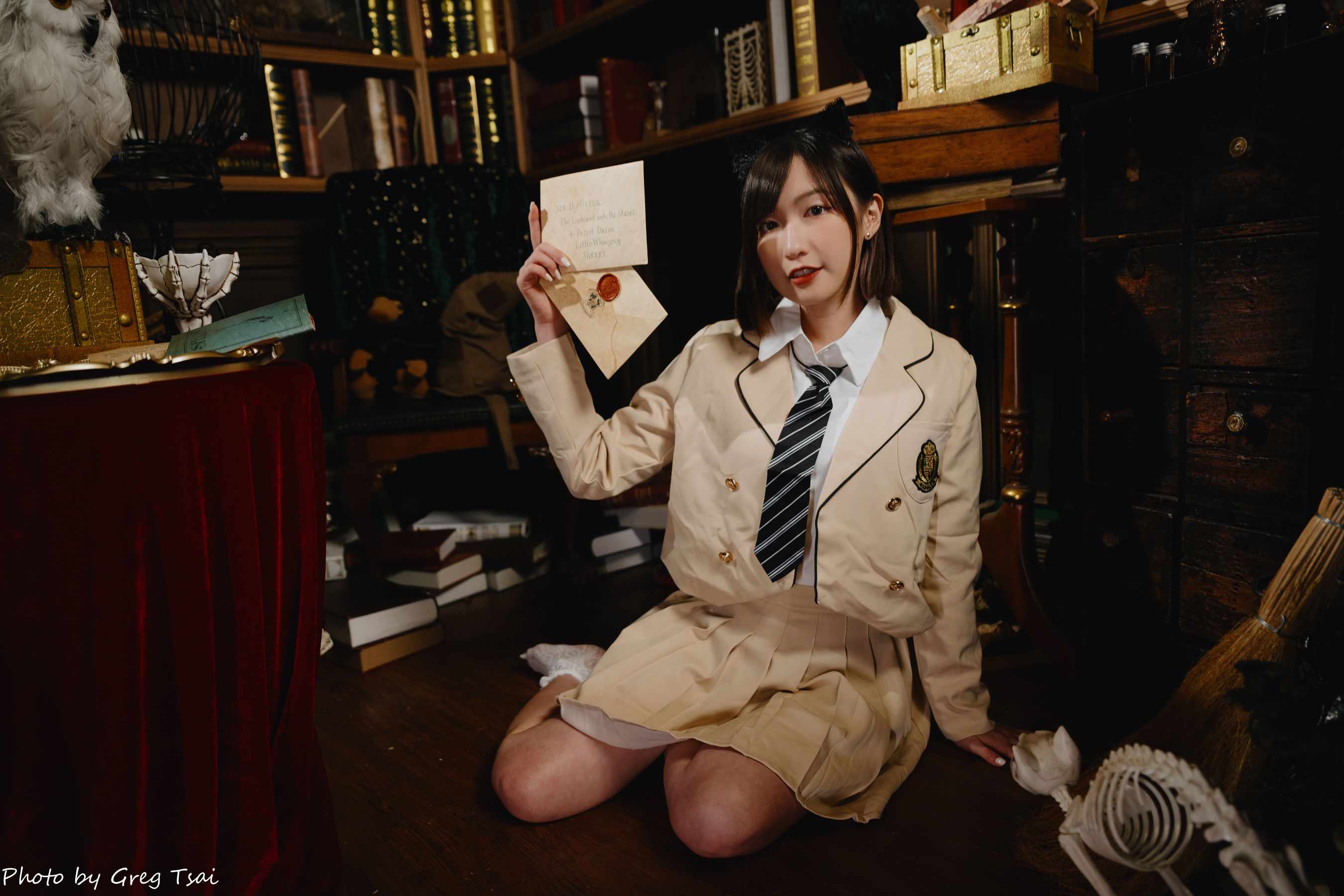 柯姿 - 学生服/(93P)