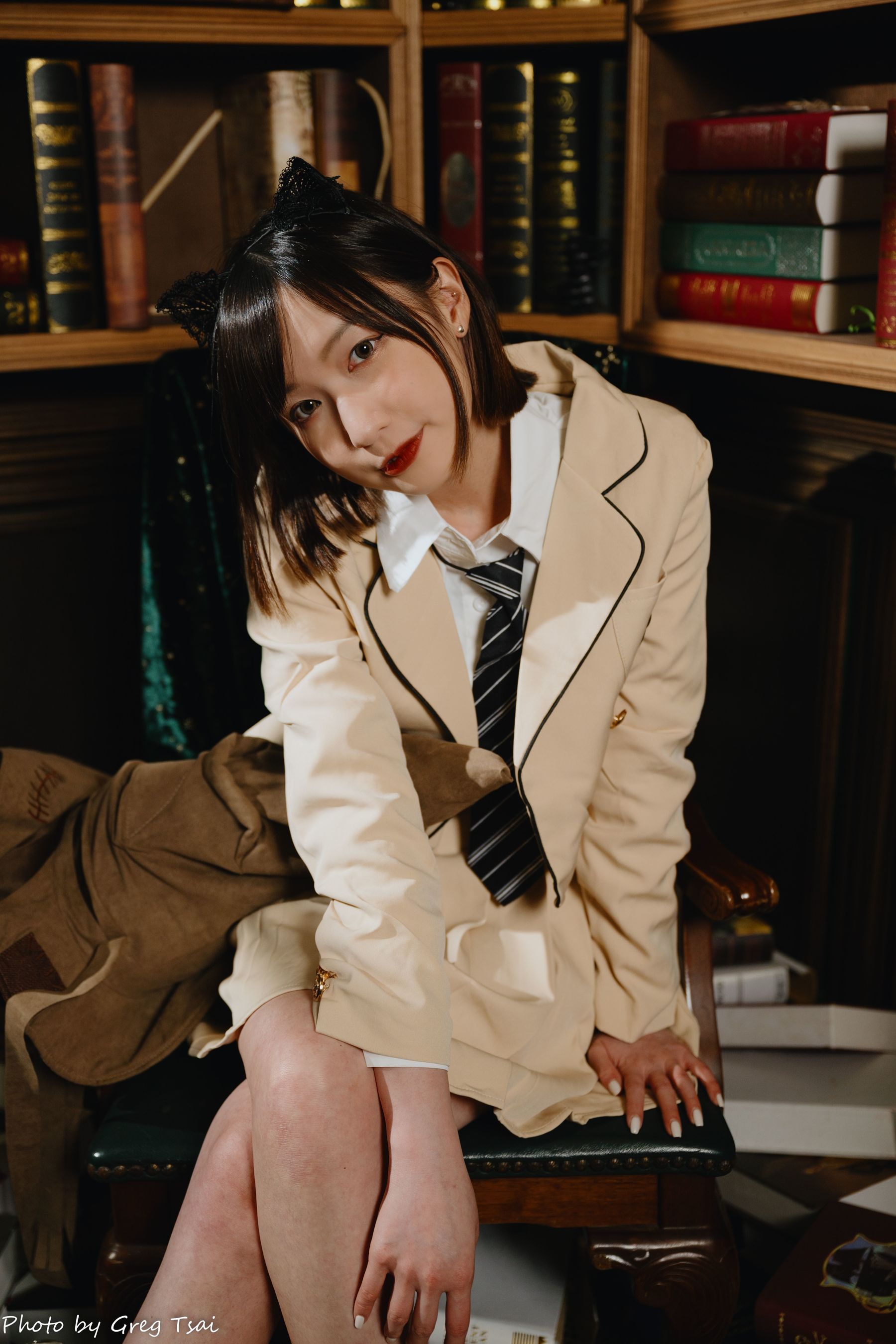 柯姿 - 学生服/(93P)