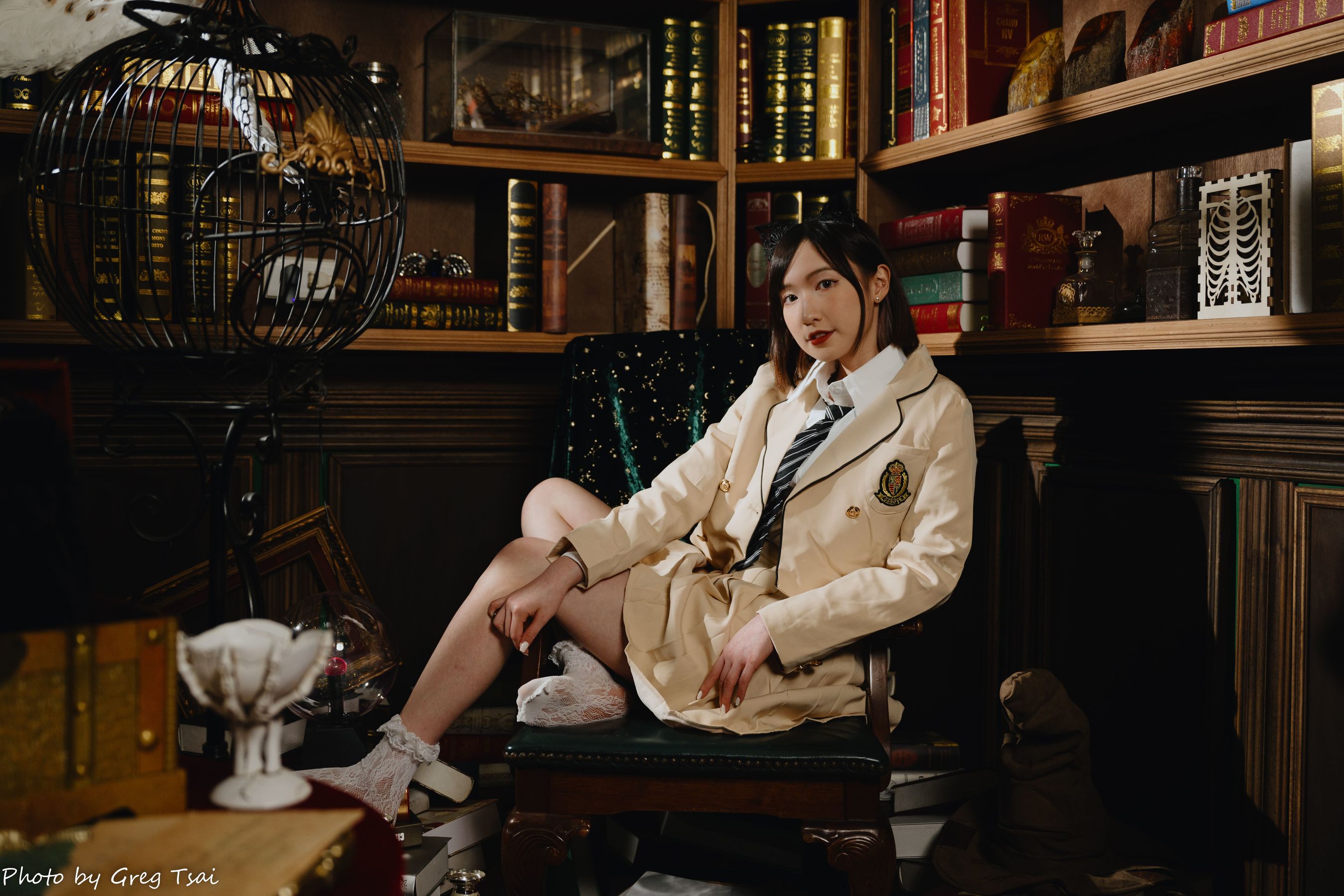 柯姿 - 学生服/(93P)