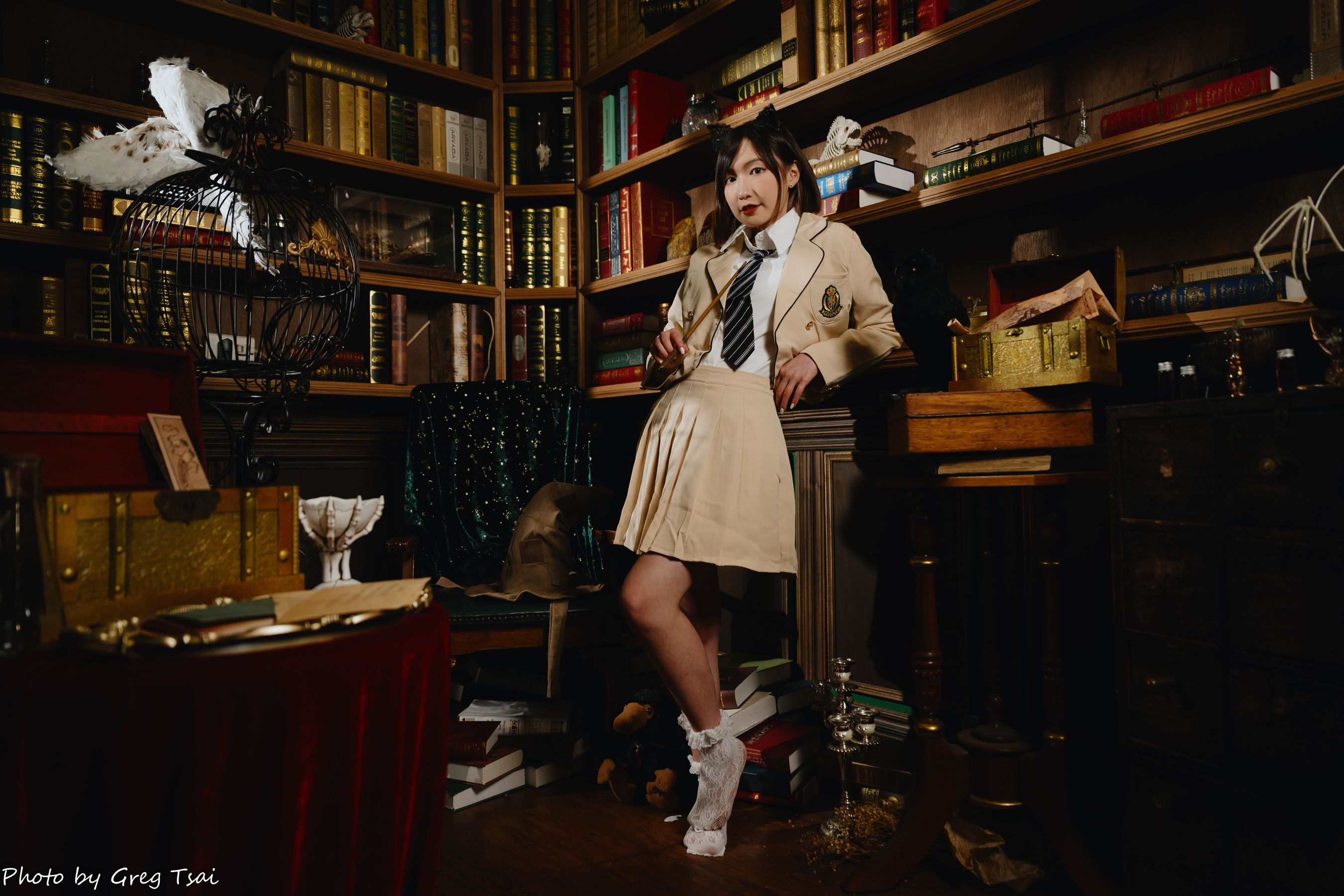 柯姿 - 学生服/(93P)