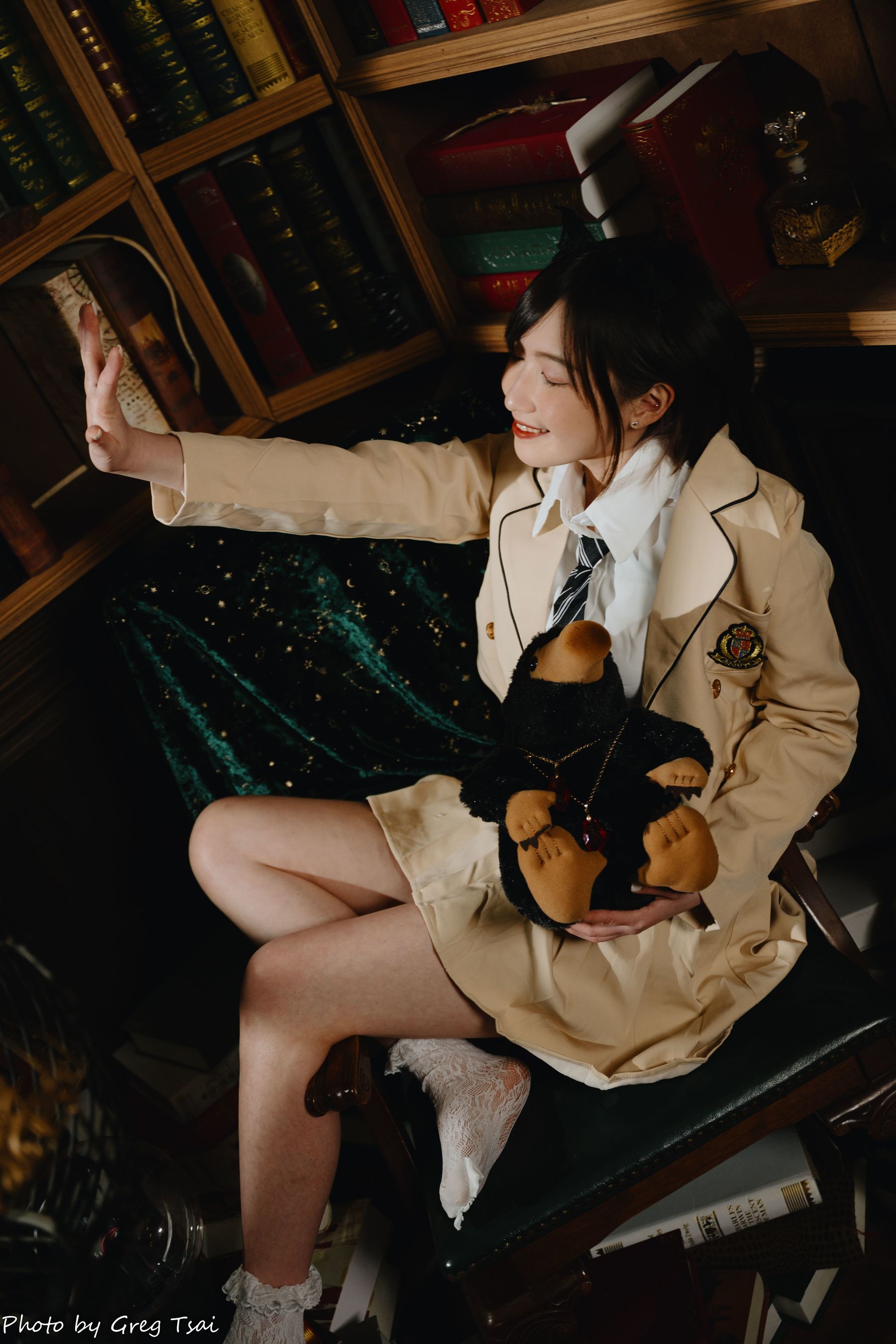 柯姿 - 学生服/(93P)