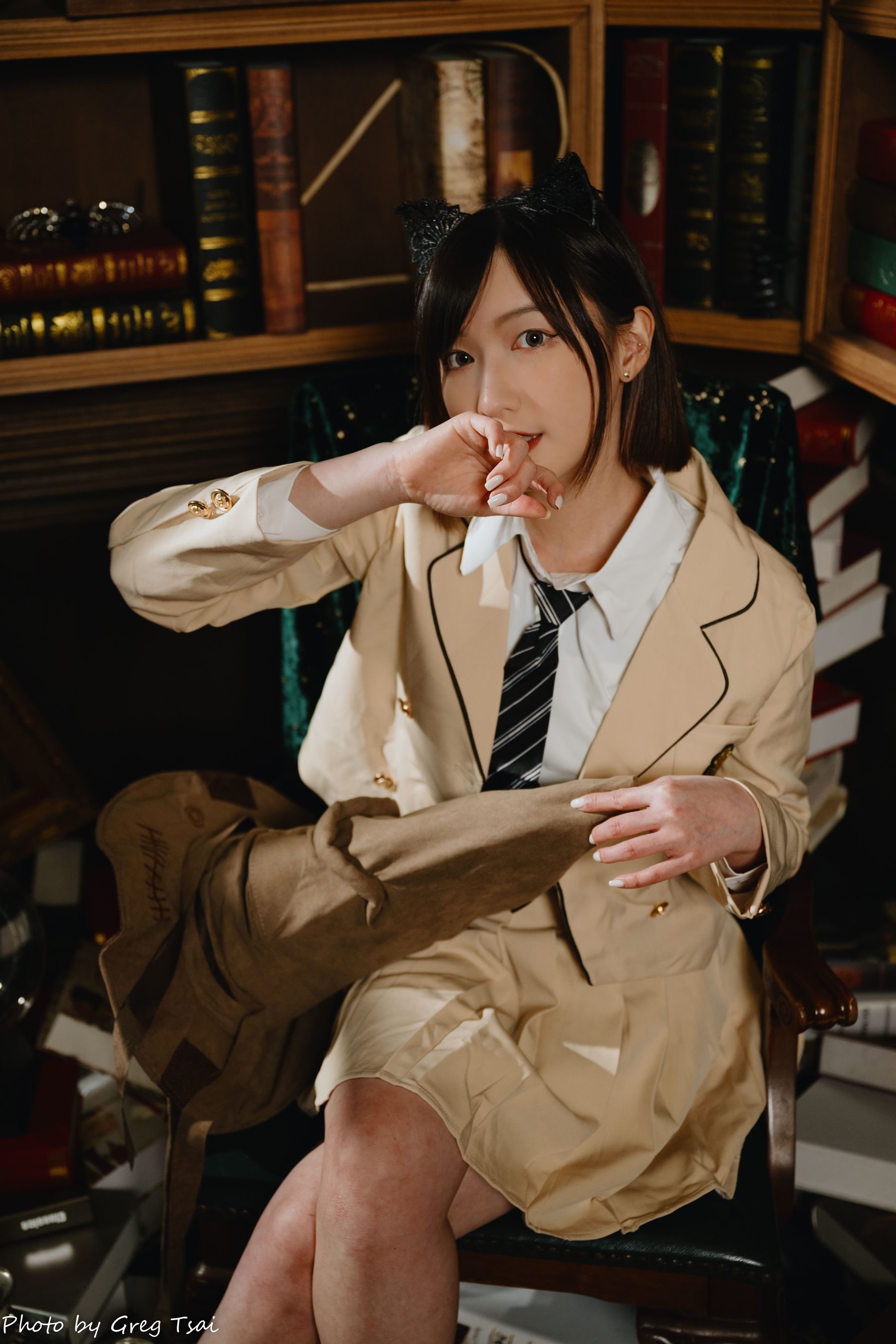 柯姿 - 学生服/(93P)