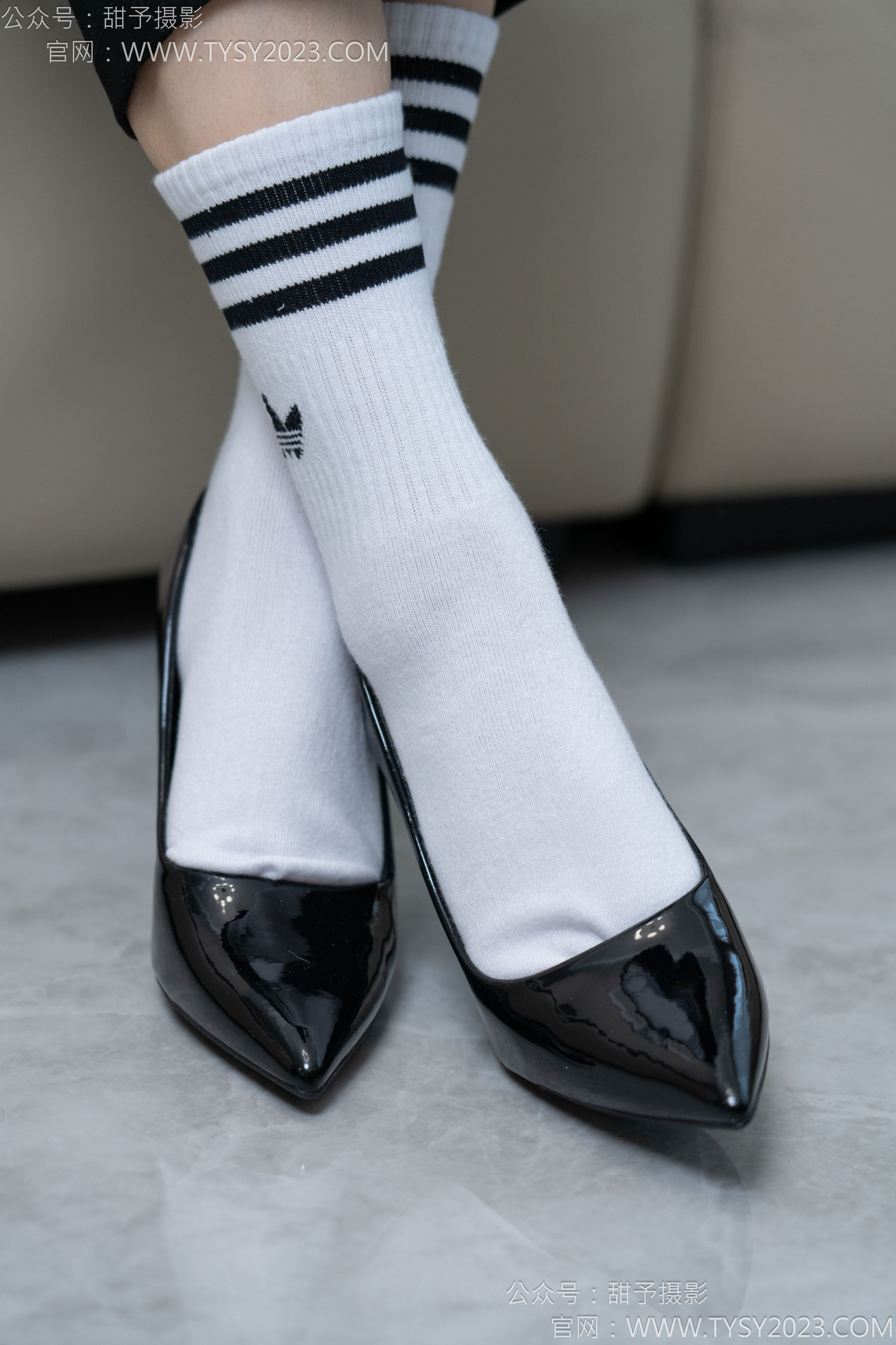 甜予摄影 No.147 澜澜 - 凉鞋、高跟鞋、长腿袜、白棉袜/(172P)