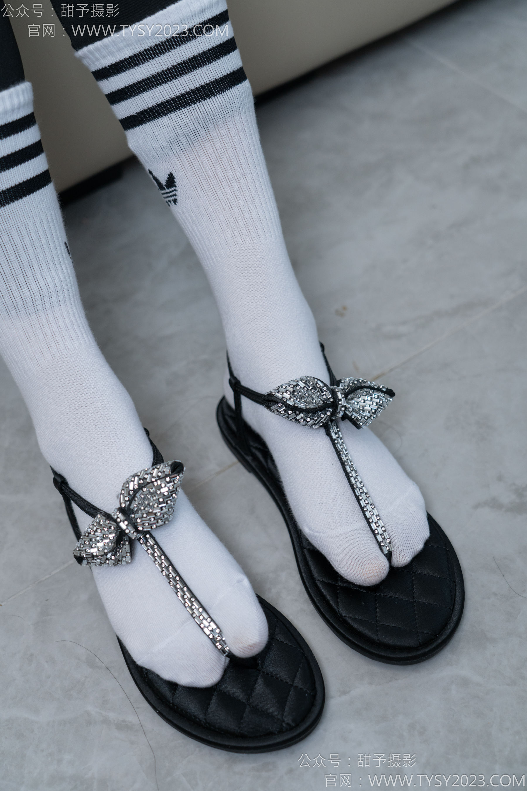 甜予摄影 No.147 澜澜 - 凉鞋、高跟鞋、长腿袜、白棉袜/(172P)