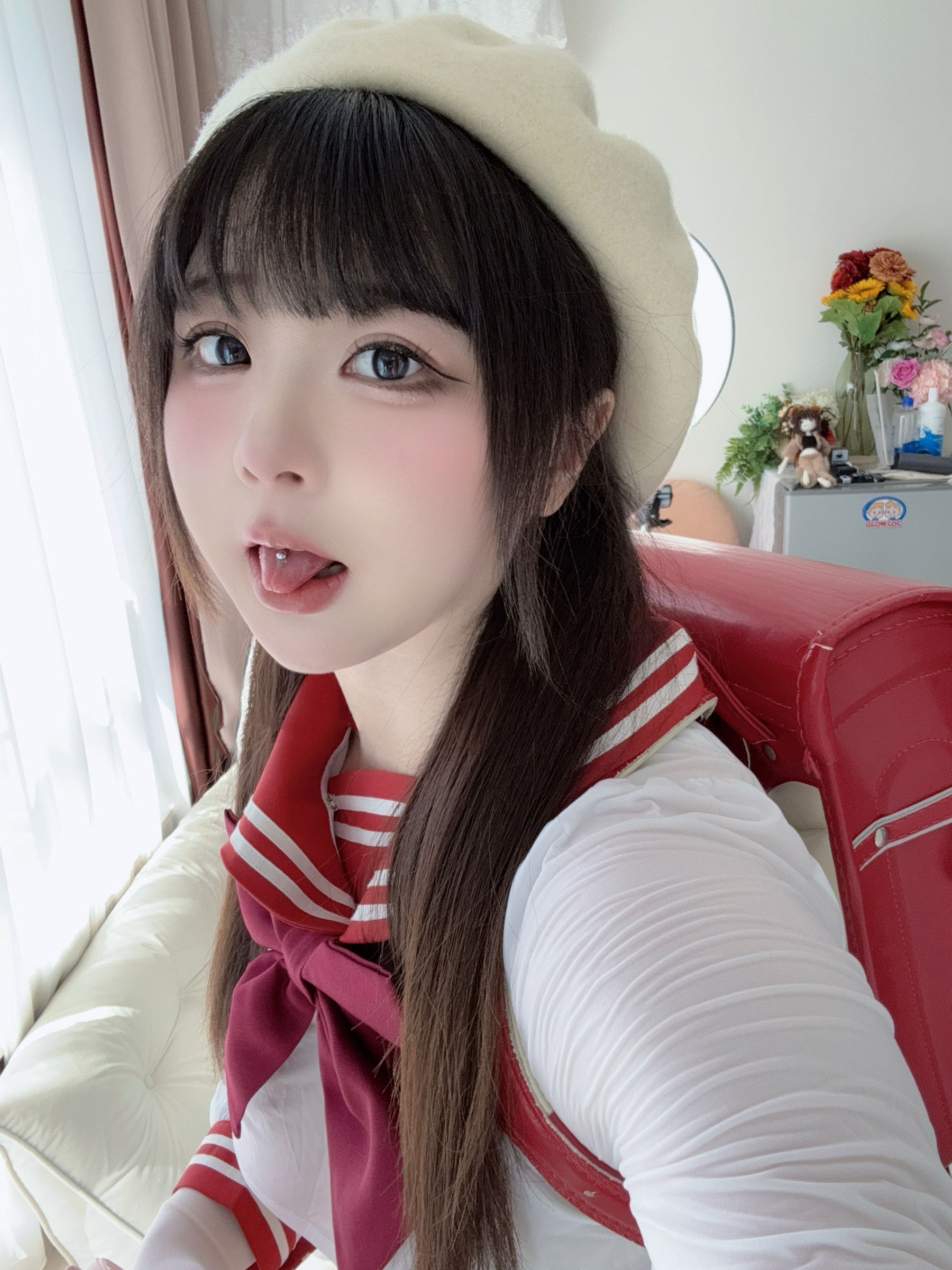 皮皮奶可可爱了啦 - JK红书包/(47P)