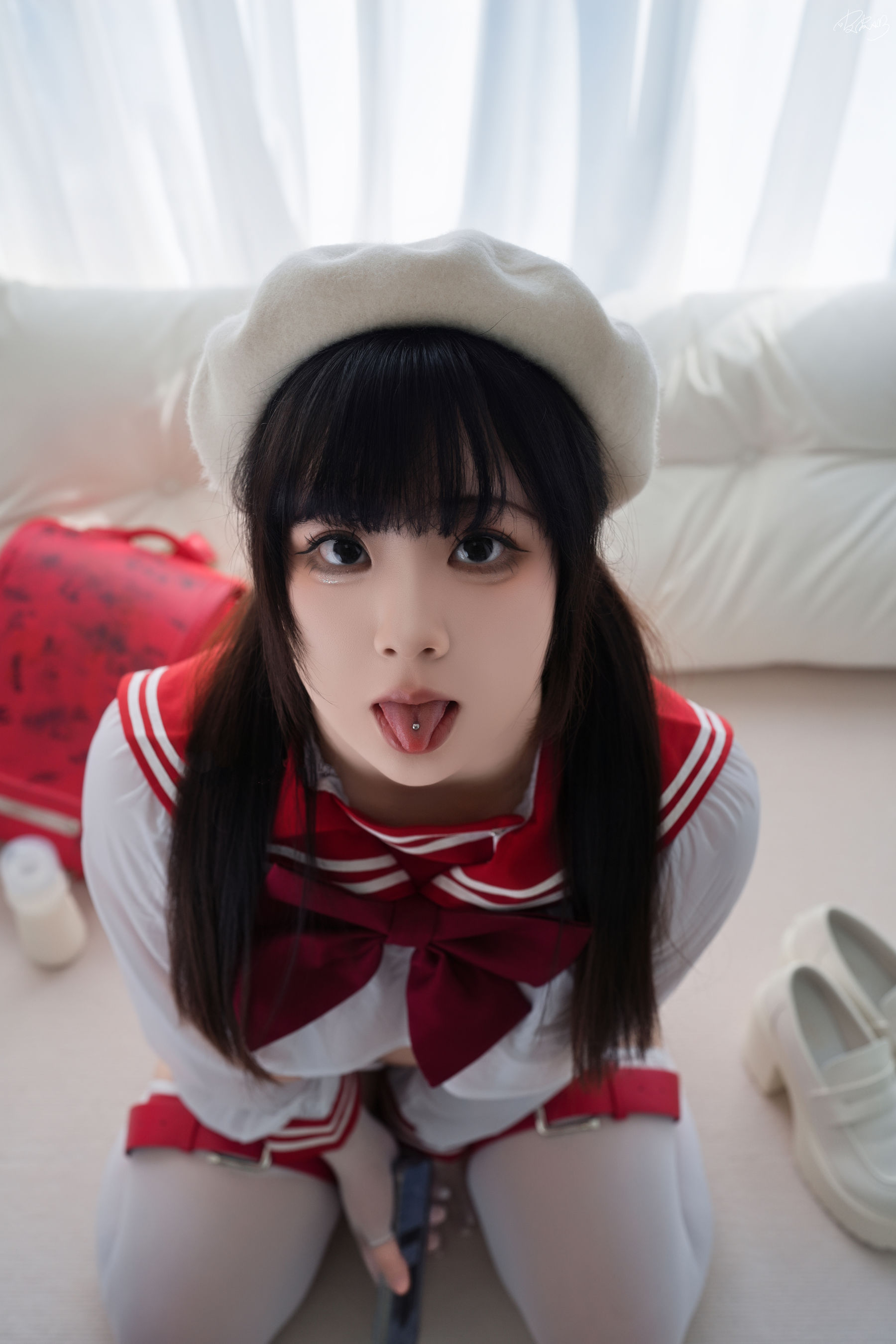 皮皮奶可可爱了啦 - JK红书包/(47P)