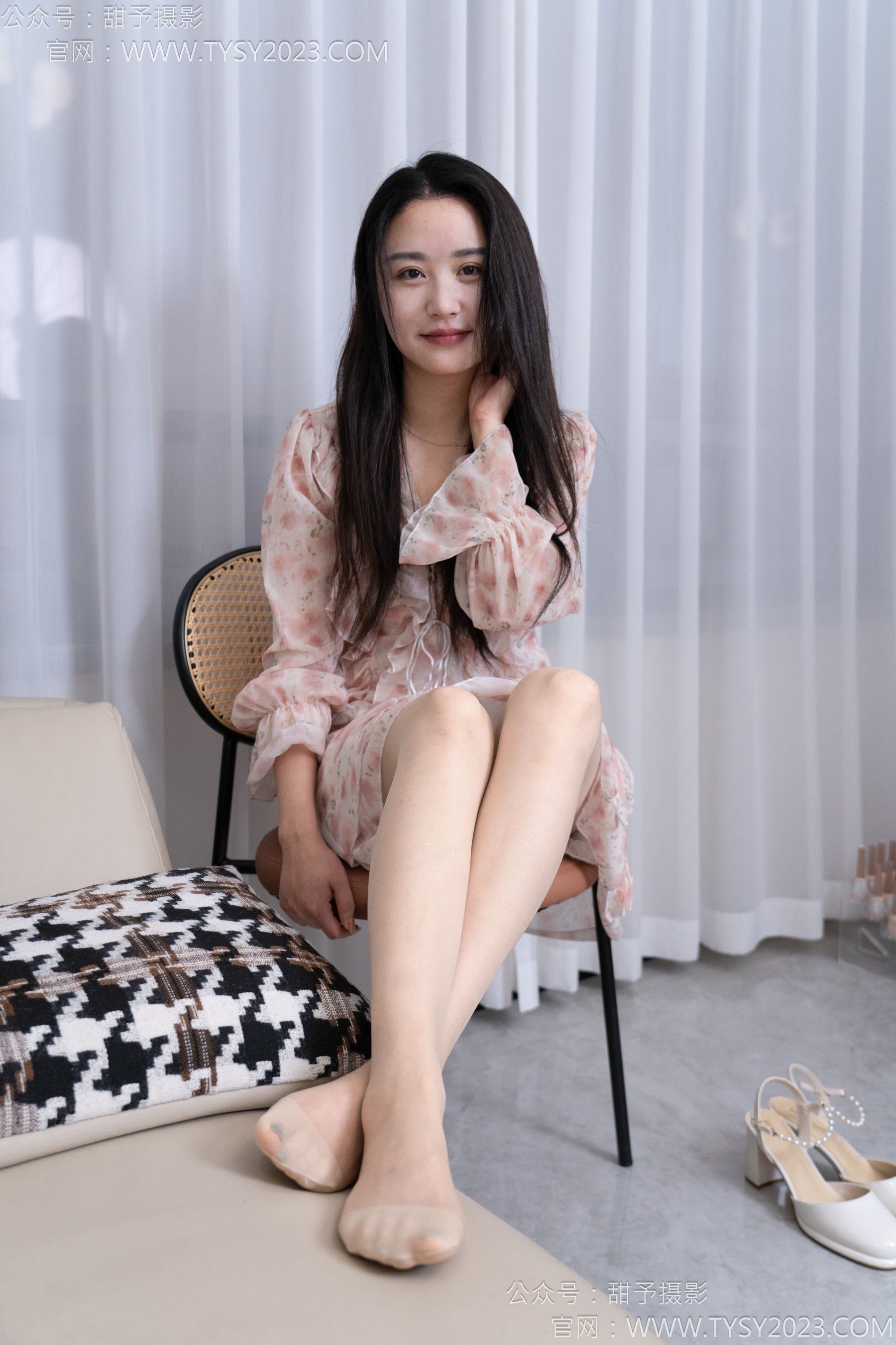 甜予摄影 No.144 澜澜 - 高跟鞋、薄肉丝/(133P)