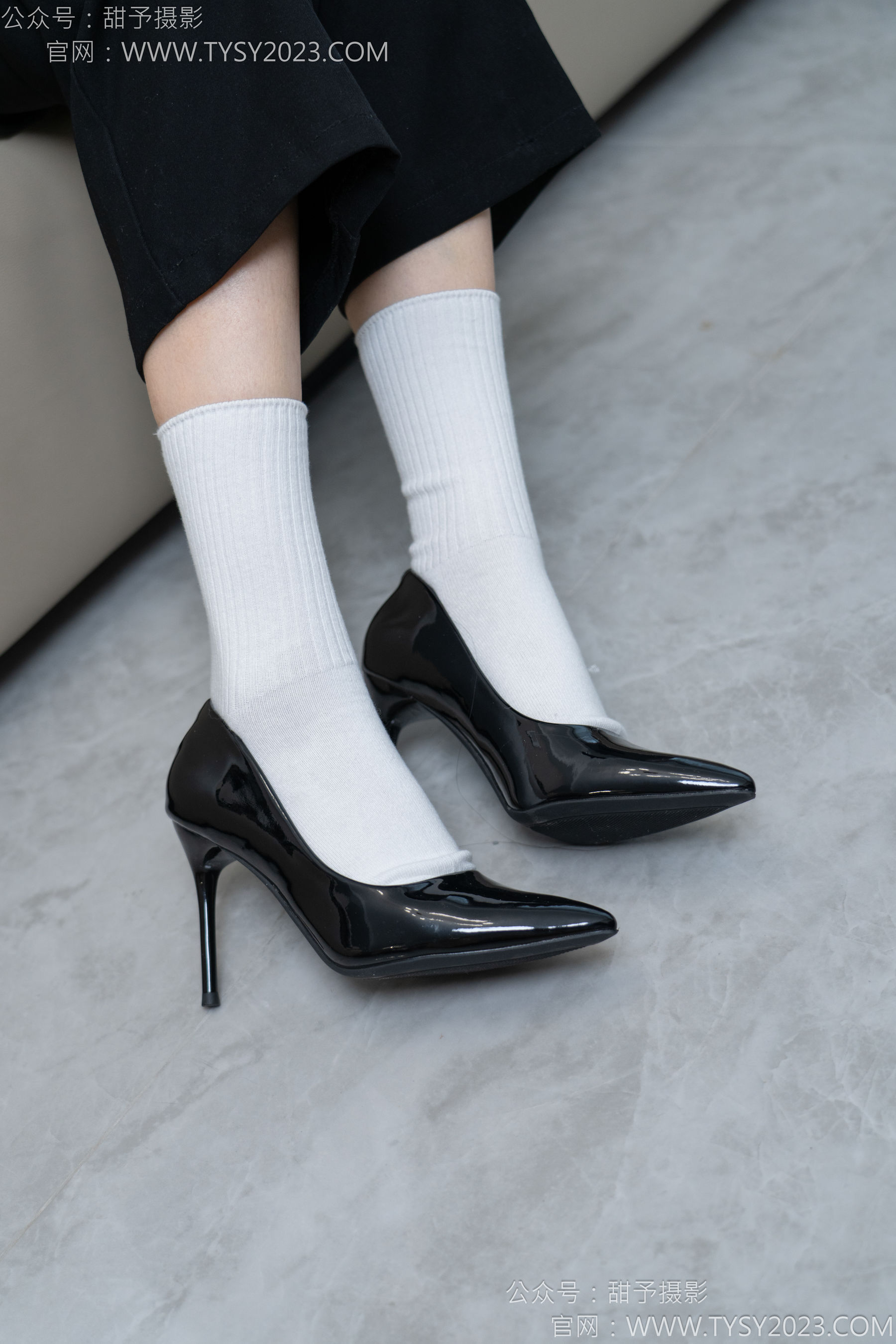 甜予摄影 No.147 澜澜 - 凉鞋、高跟鞋、长腿袜、白棉袜/(172P)