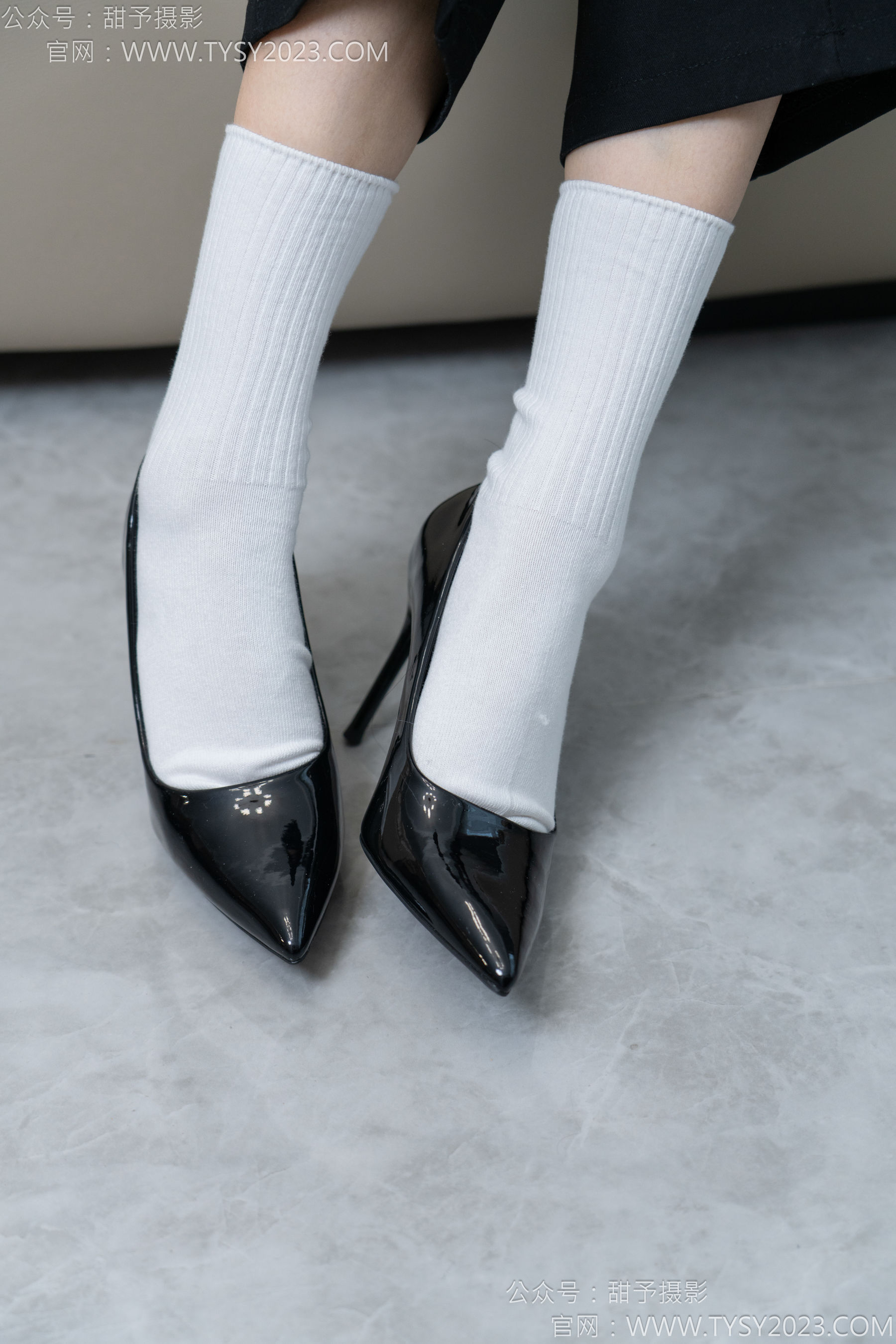 甜予摄影 No.147 澜澜 - 凉鞋、高跟鞋、长腿袜、白棉袜/(172P)