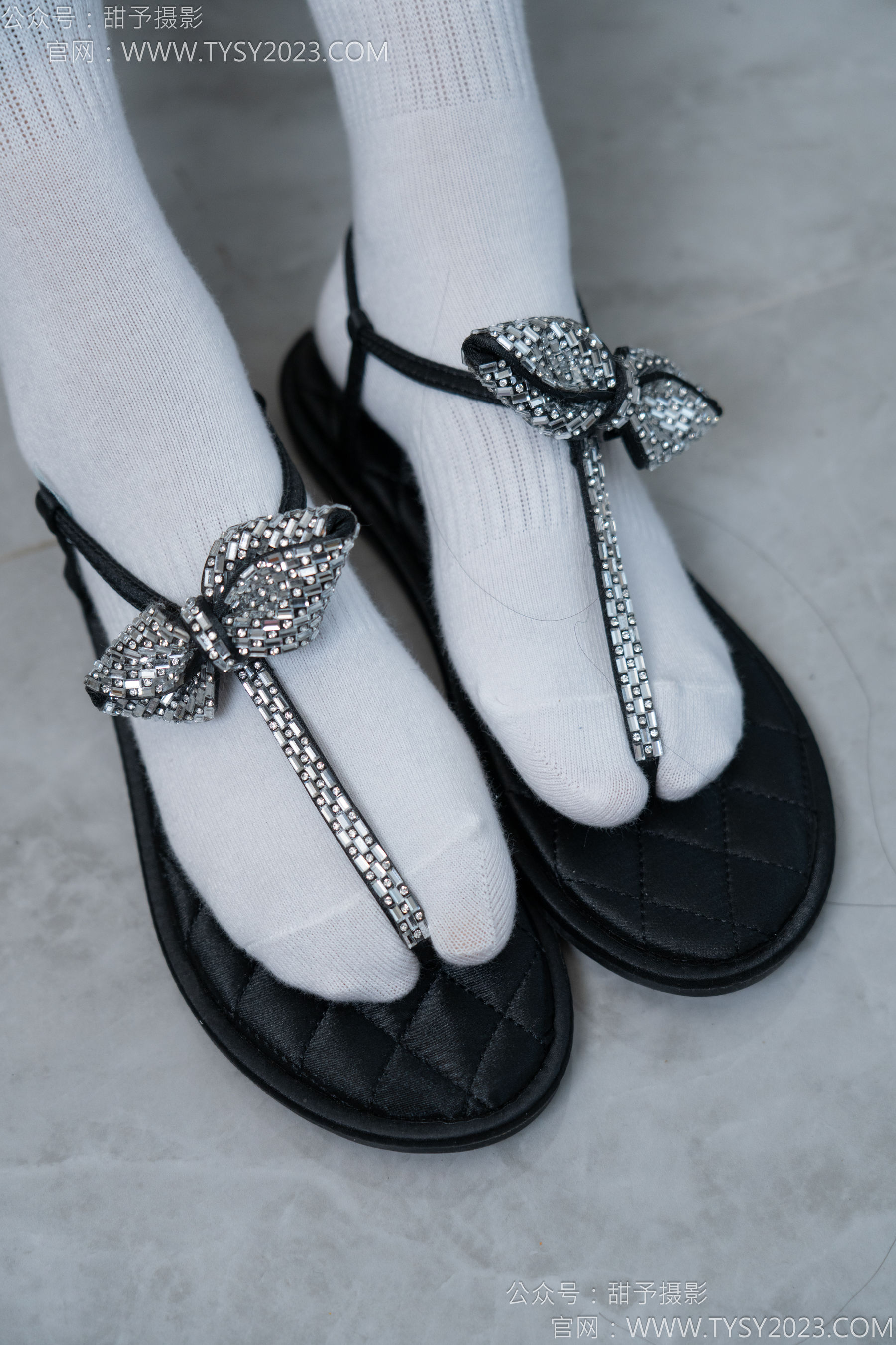 甜予摄影 No.147 澜澜 - 凉鞋、高跟鞋、长腿袜、白棉袜/(172P)