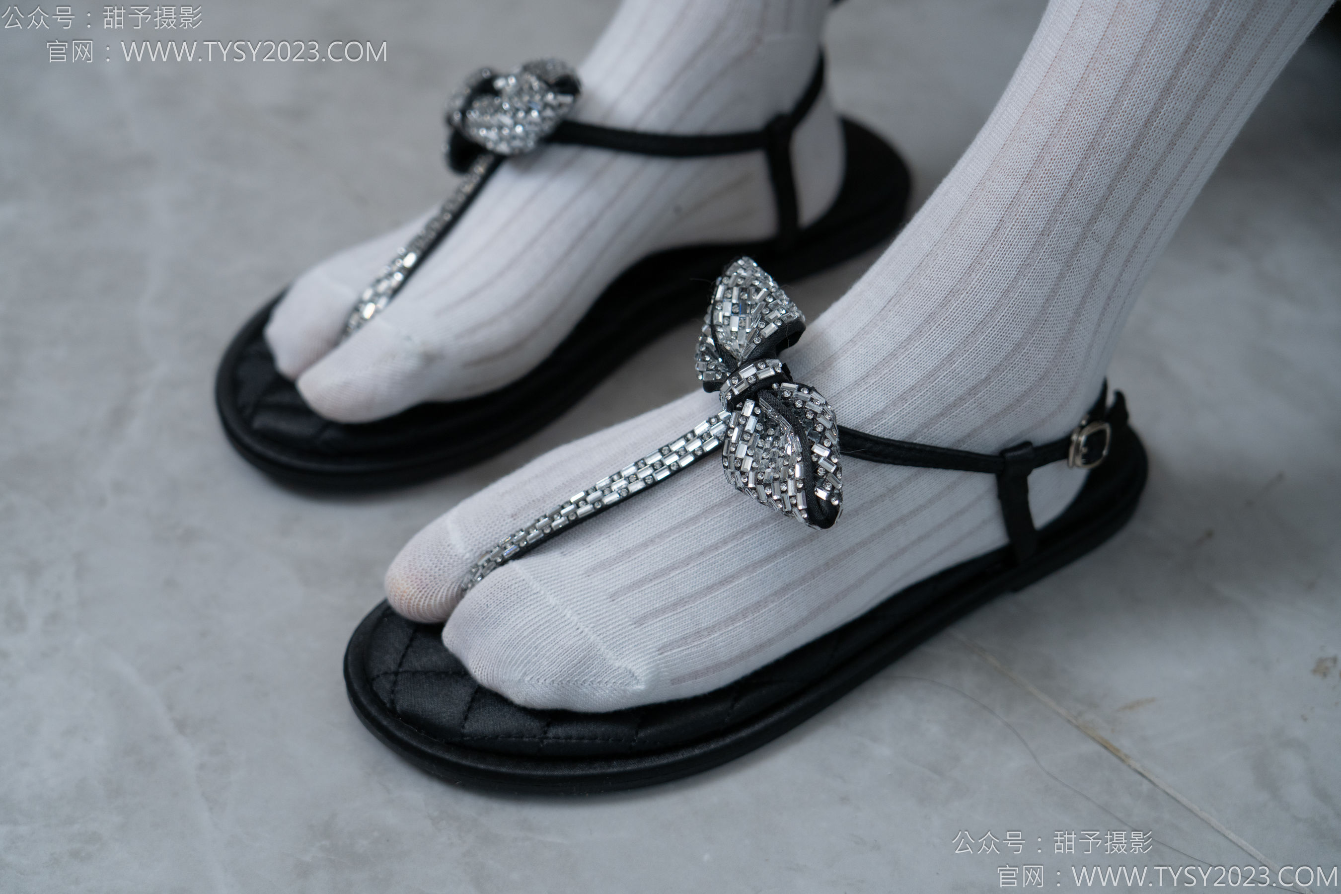 甜予摄影 No.147 澜澜 - 凉鞋、高跟鞋、长腿袜、白棉袜/(172P)