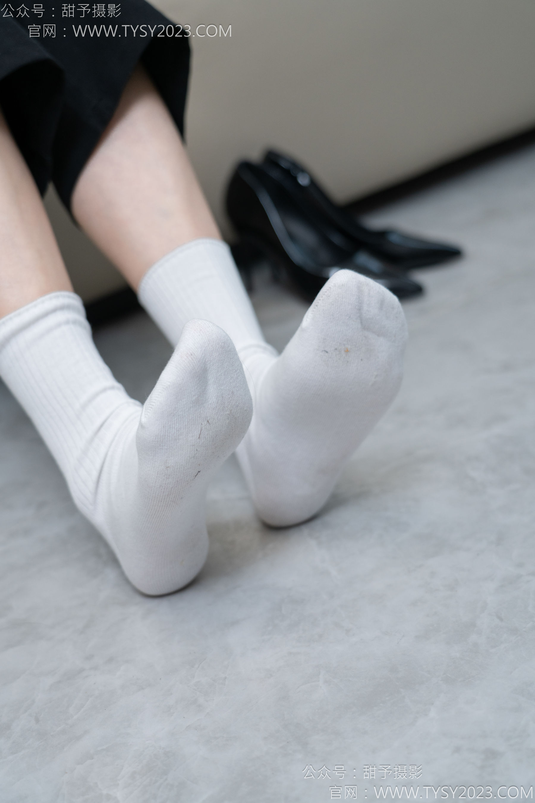 甜予摄影 No.147 澜澜 - 凉鞋、高跟鞋、长腿袜、白棉袜/(172P)