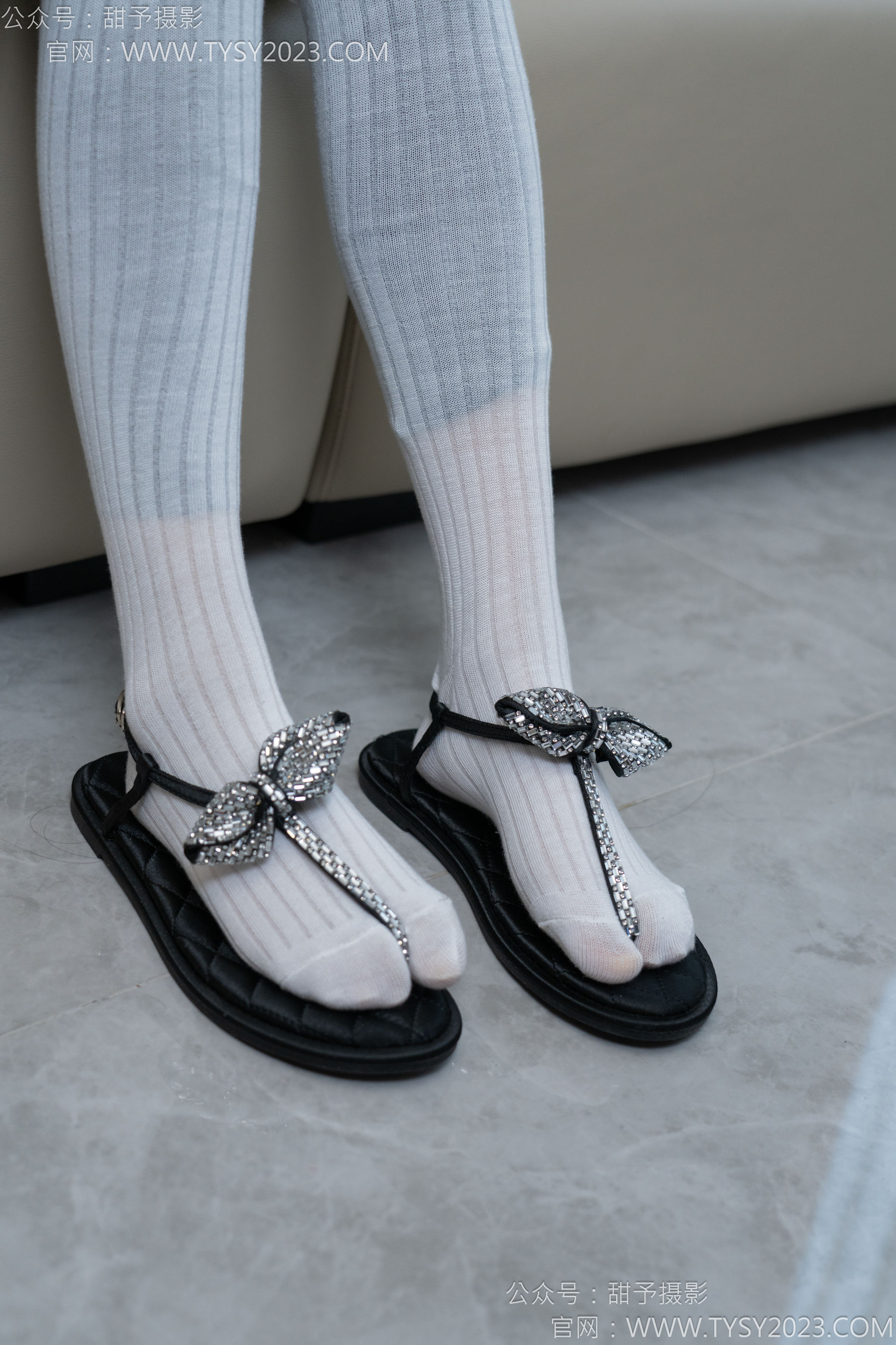 甜予摄影 No.147 澜澜 - 凉鞋、高跟鞋、长腿袜、白棉袜/(172P)