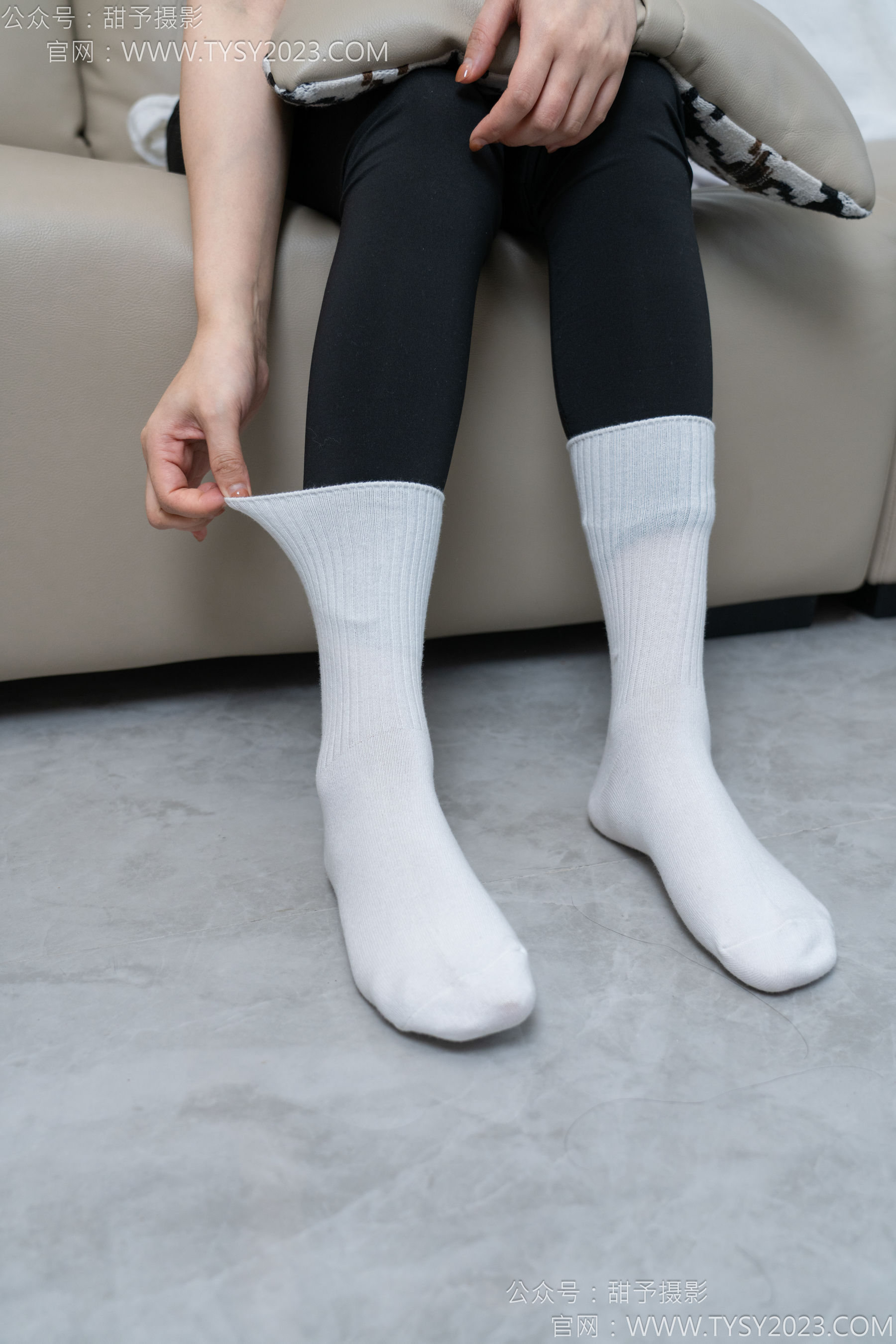 甜予摄影 No.147 澜澜 - 凉鞋、高跟鞋、长腿袜、白棉袜/(172P)