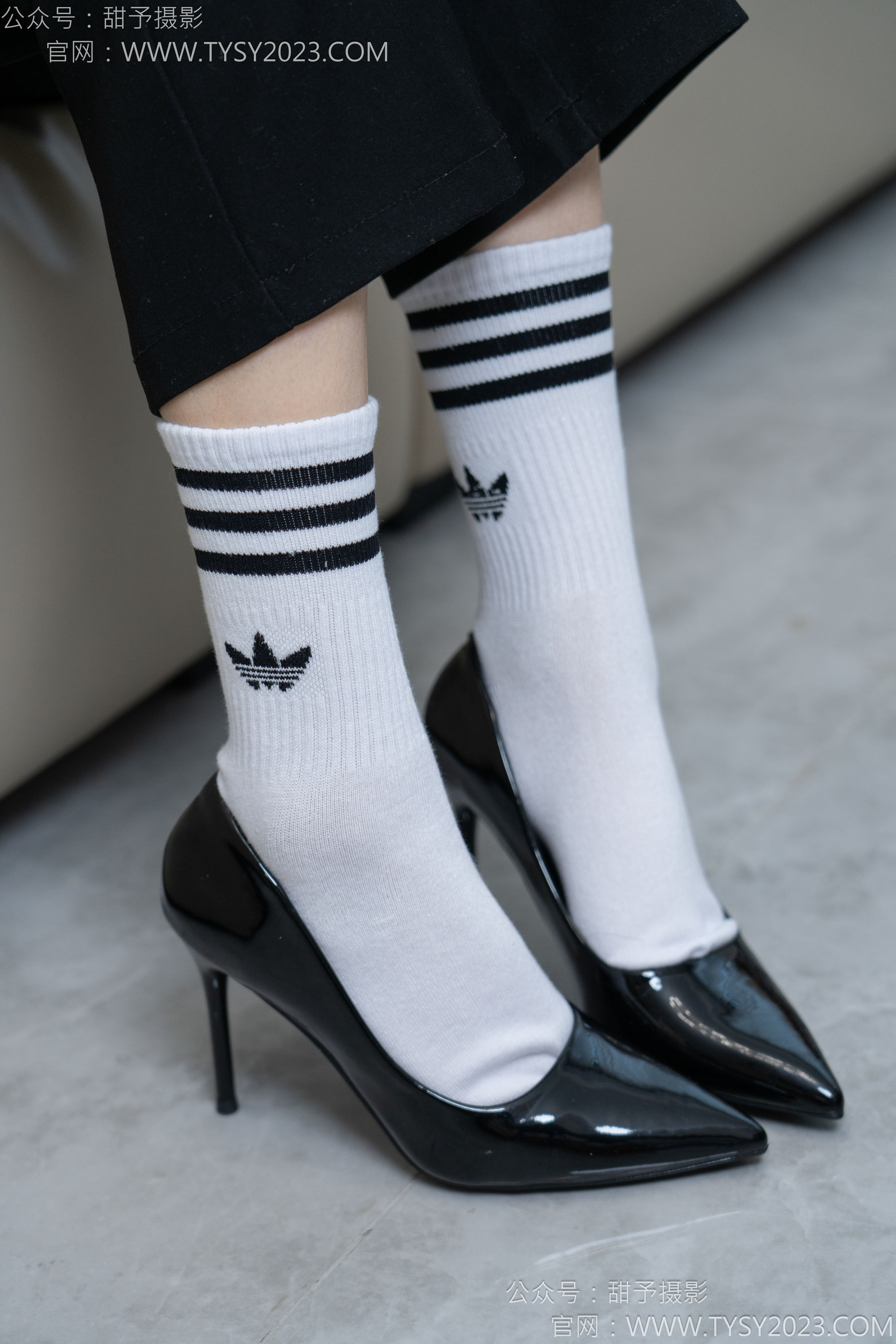 甜予摄影 No.147 澜澜 - 凉鞋、高跟鞋、长腿袜、白棉袜/(172P)