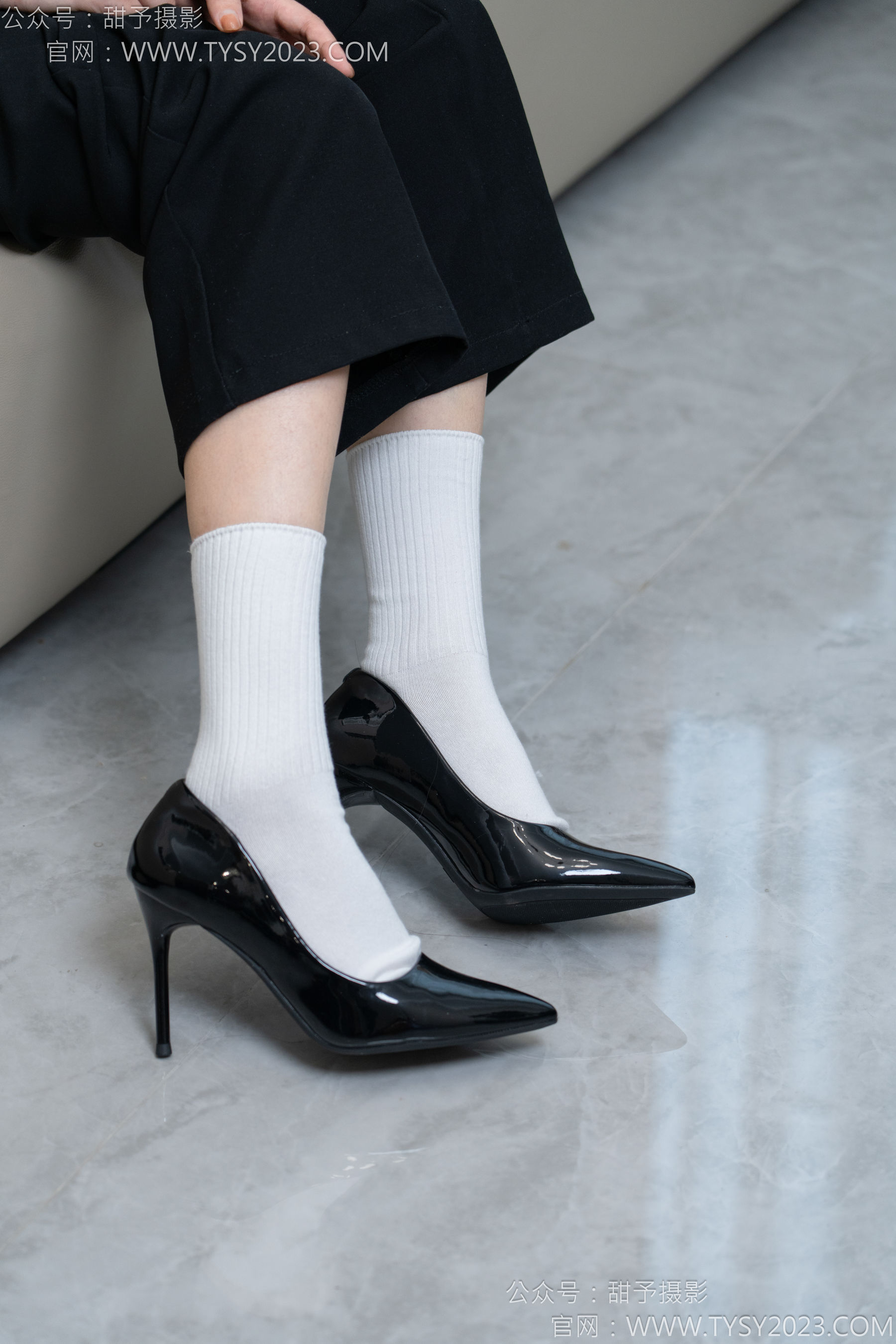 甜予摄影 No.147 澜澜 - 凉鞋、高跟鞋、长腿袜、白棉袜/(172P)