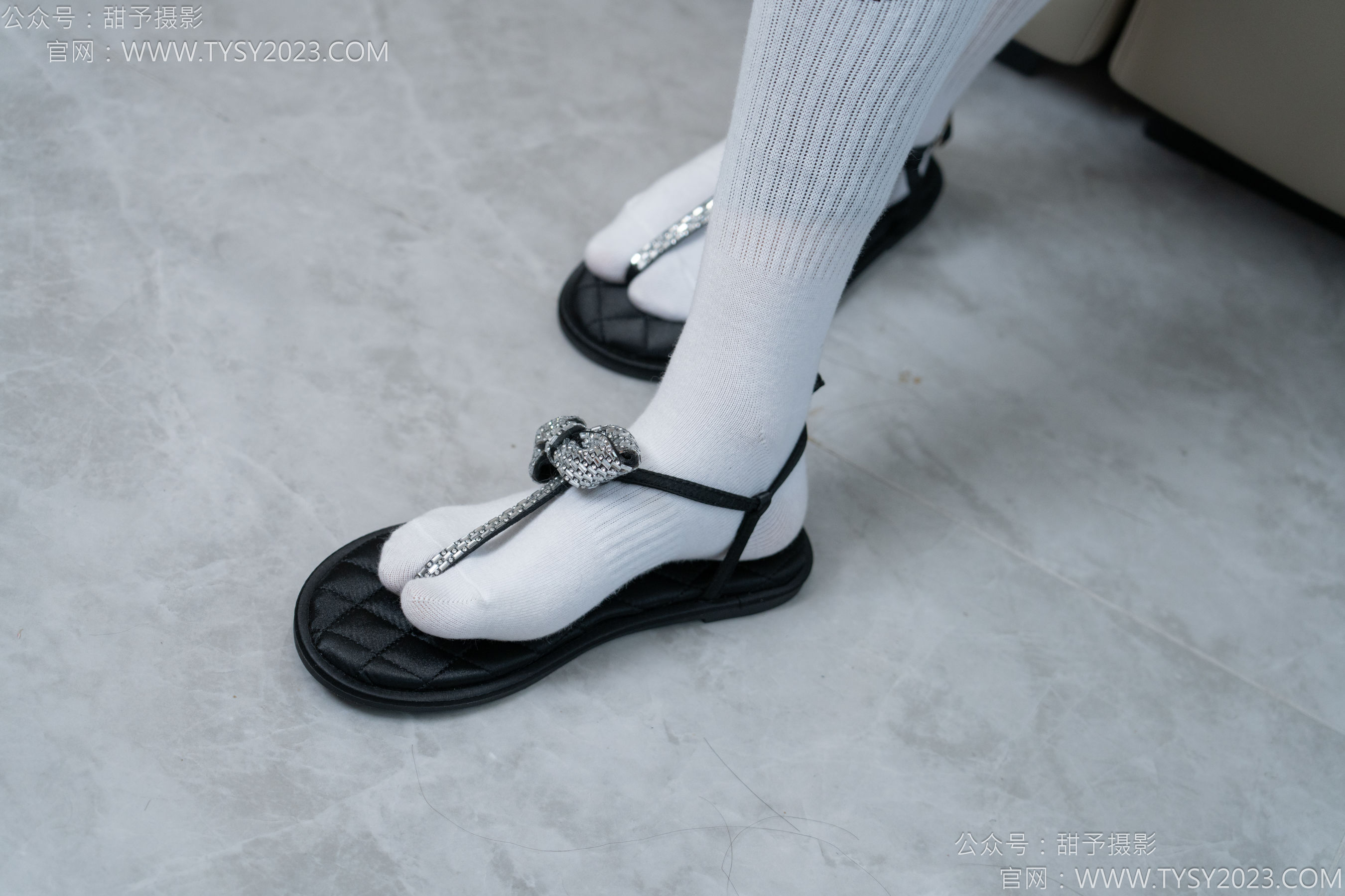 甜予摄影 No.147 澜澜 - 凉鞋、高跟鞋、长腿袜、白棉袜/(172P)
