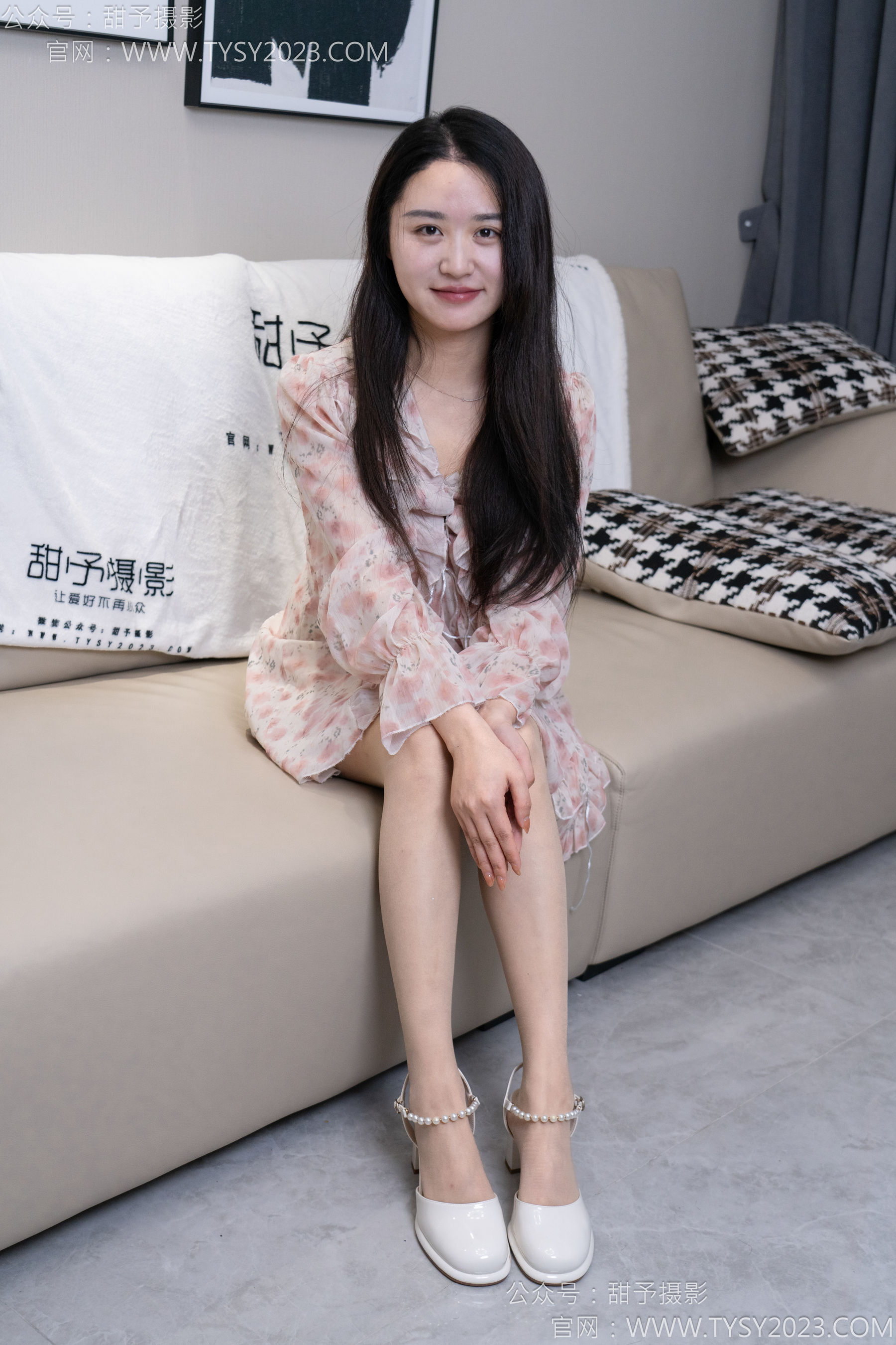 甜予摄影 No.144 澜澜 - 高跟鞋、薄肉丝/(133P)