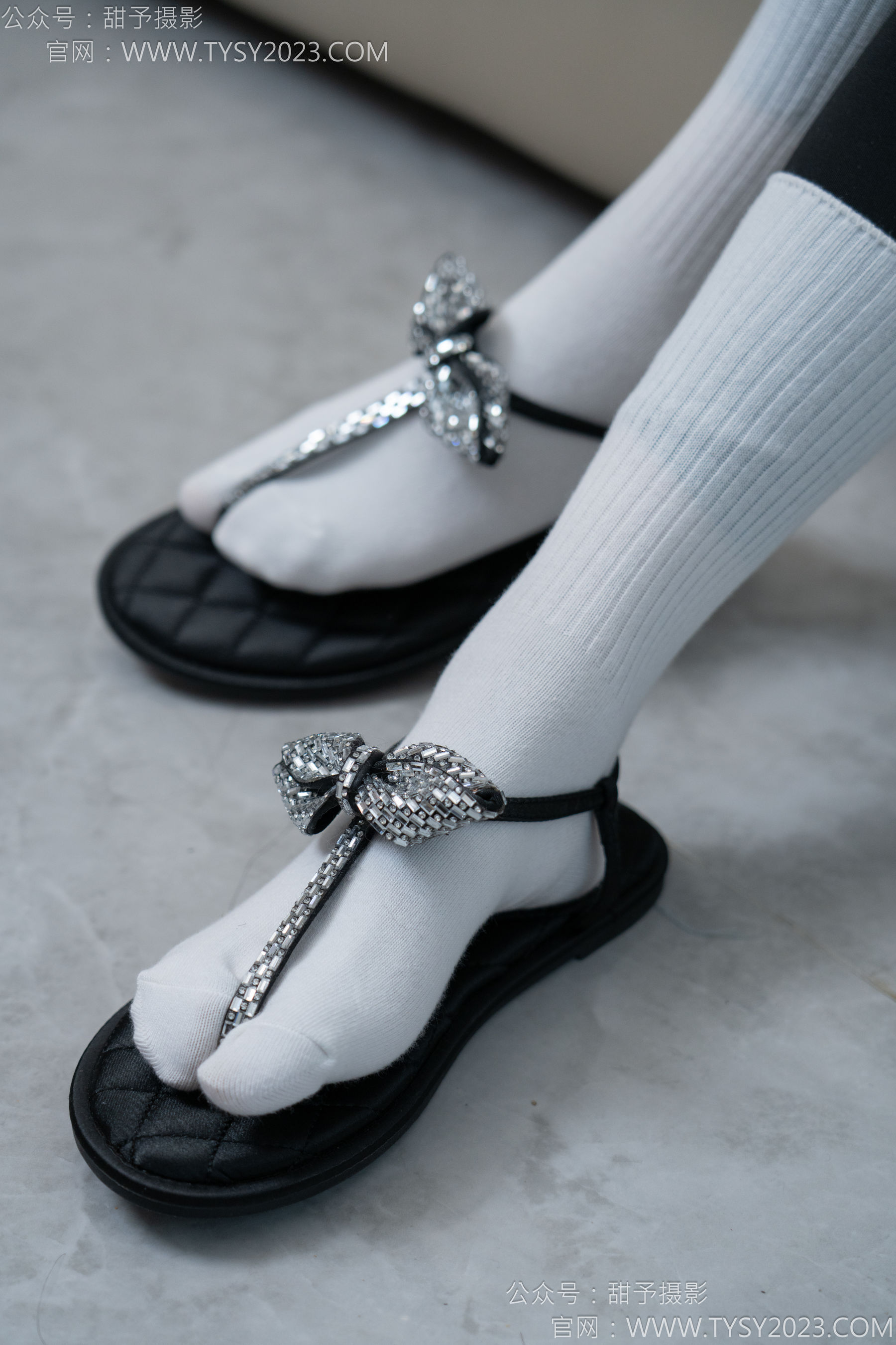 甜予摄影 No.147 澜澜 - 凉鞋、高跟鞋、长腿袜、白棉袜/(172P)