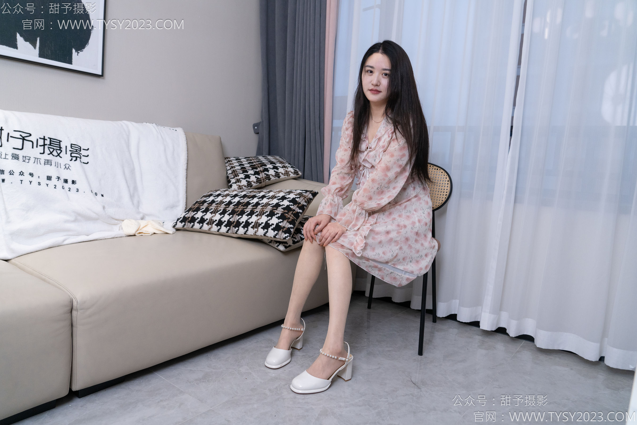 甜予摄影 No.144 澜澜 - 高跟鞋、薄肉丝/(133P)