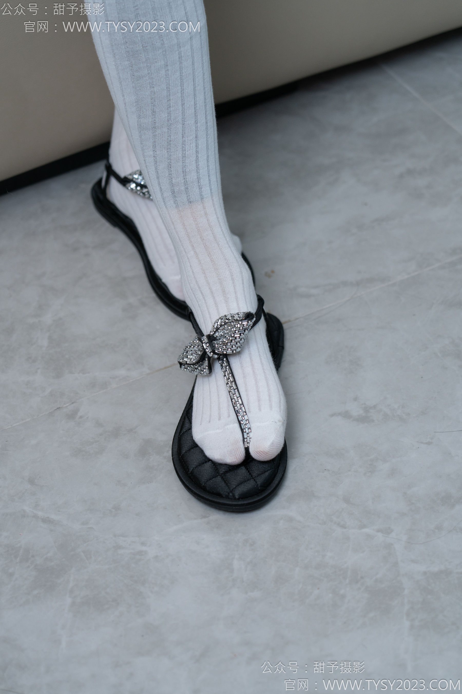 甜予摄影 No.147 澜澜 - 凉鞋、高跟鞋、长腿袜、白棉袜/(172P)