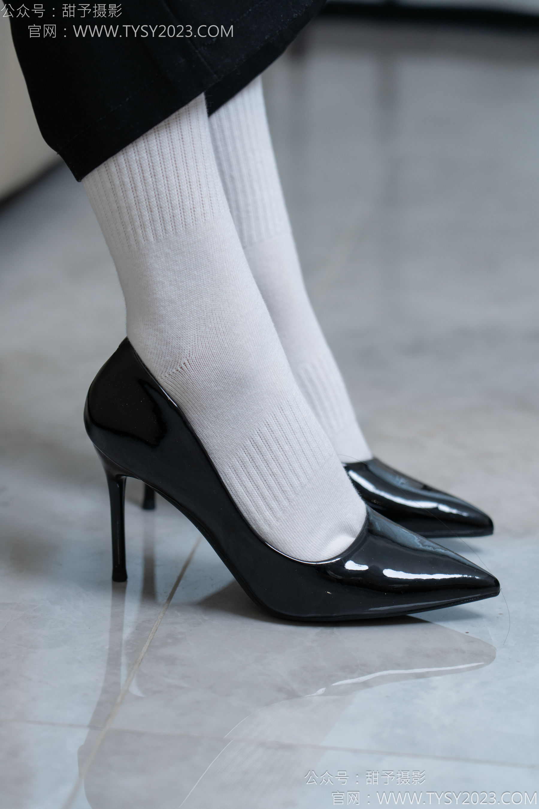 甜予摄影 No.147 澜澜 - 凉鞋、高跟鞋、长腿袜、白棉袜/(172P)