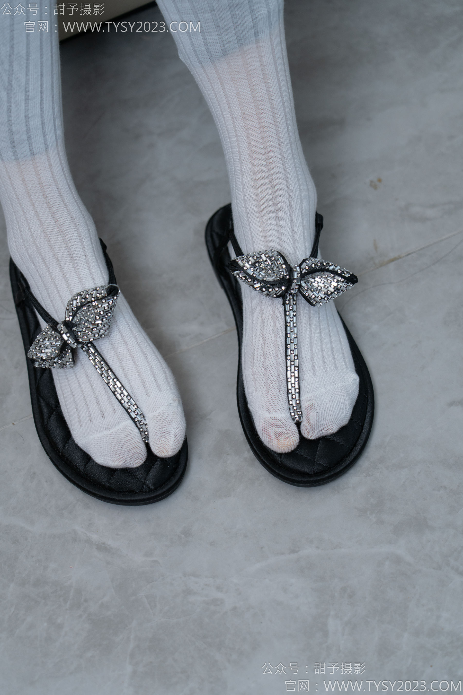 甜予摄影 No.147 澜澜 - 凉鞋、高跟鞋、长腿袜、白棉袜/(172P)