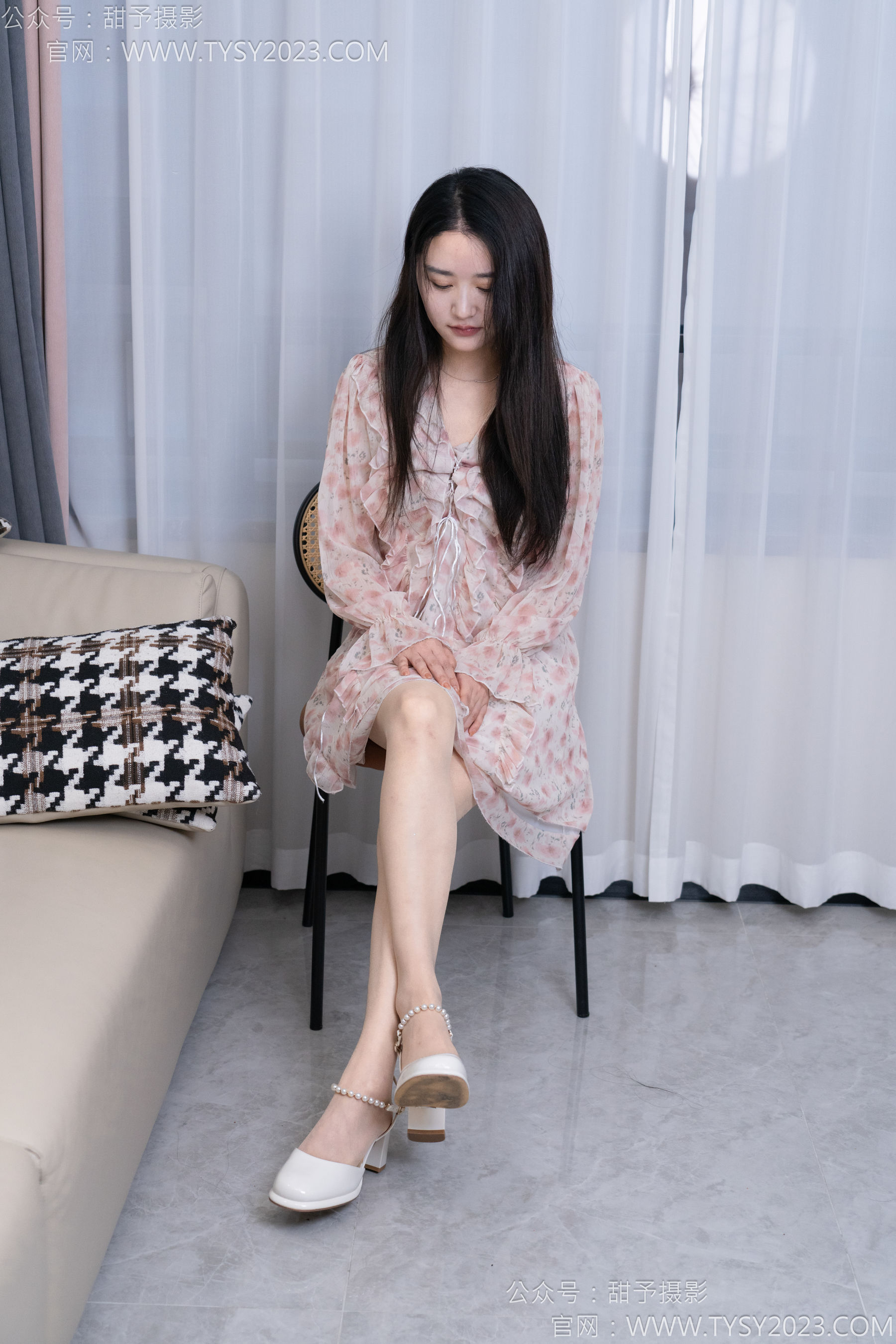 甜予摄影 No.144 澜澜 - 高跟鞋、薄肉丝/(133P)