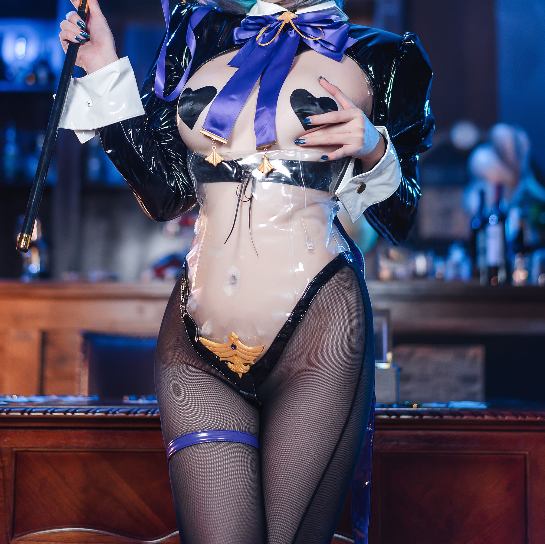 鬼马少女阿薰kaOri - 碧蓝航线 柴郡 魔术师/(77P)