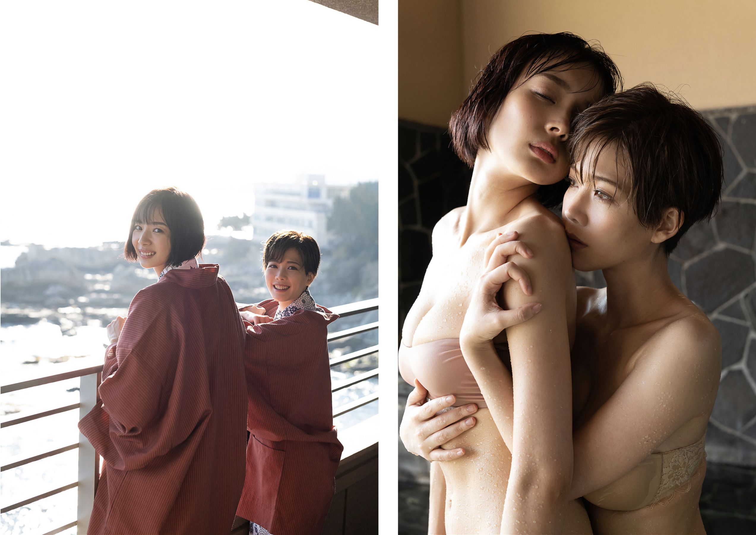 高宮まり&岡田紗佳 - 牌 x 牌 more/(45P)