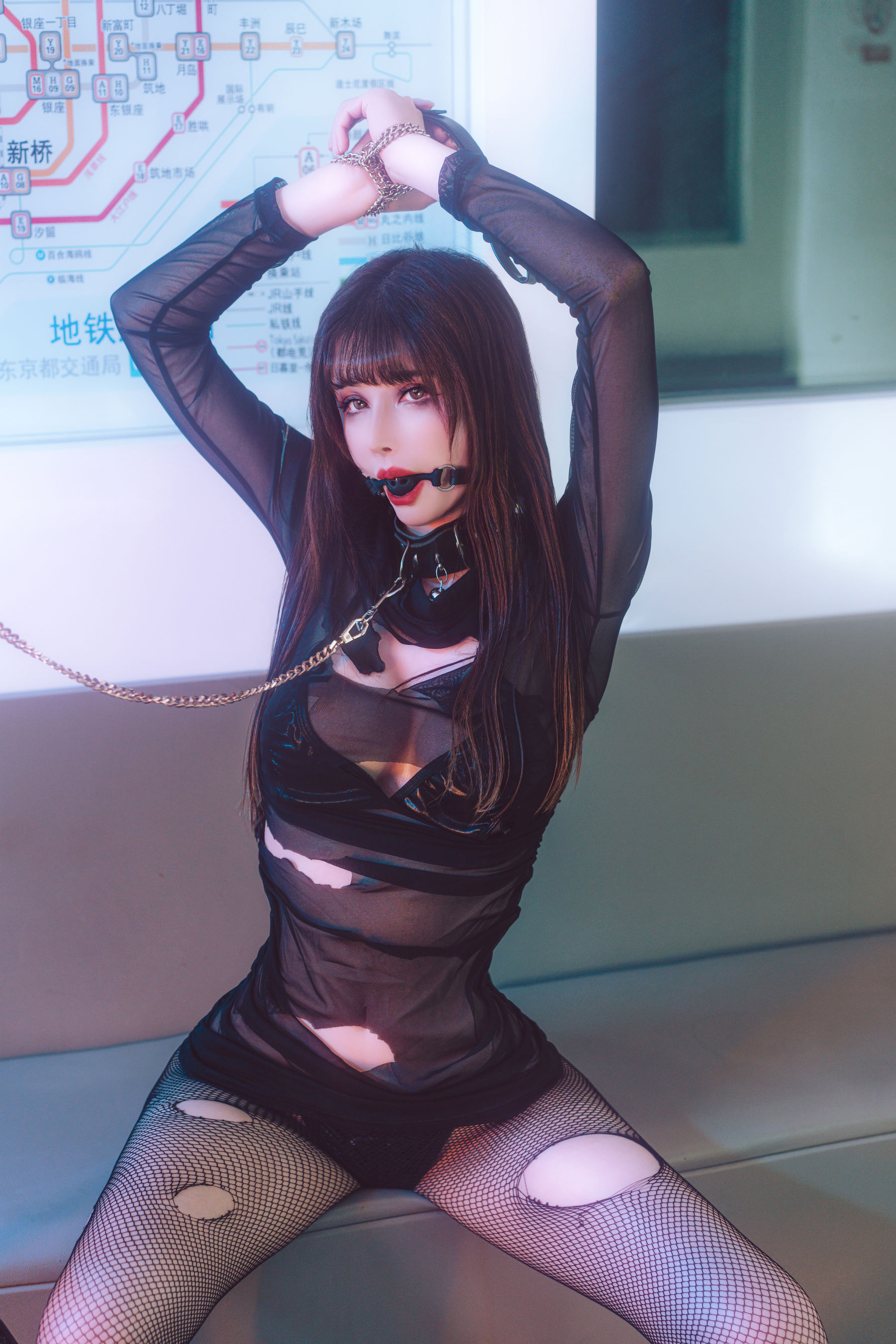 鹿八岁 - 地铁の调教/(66P)