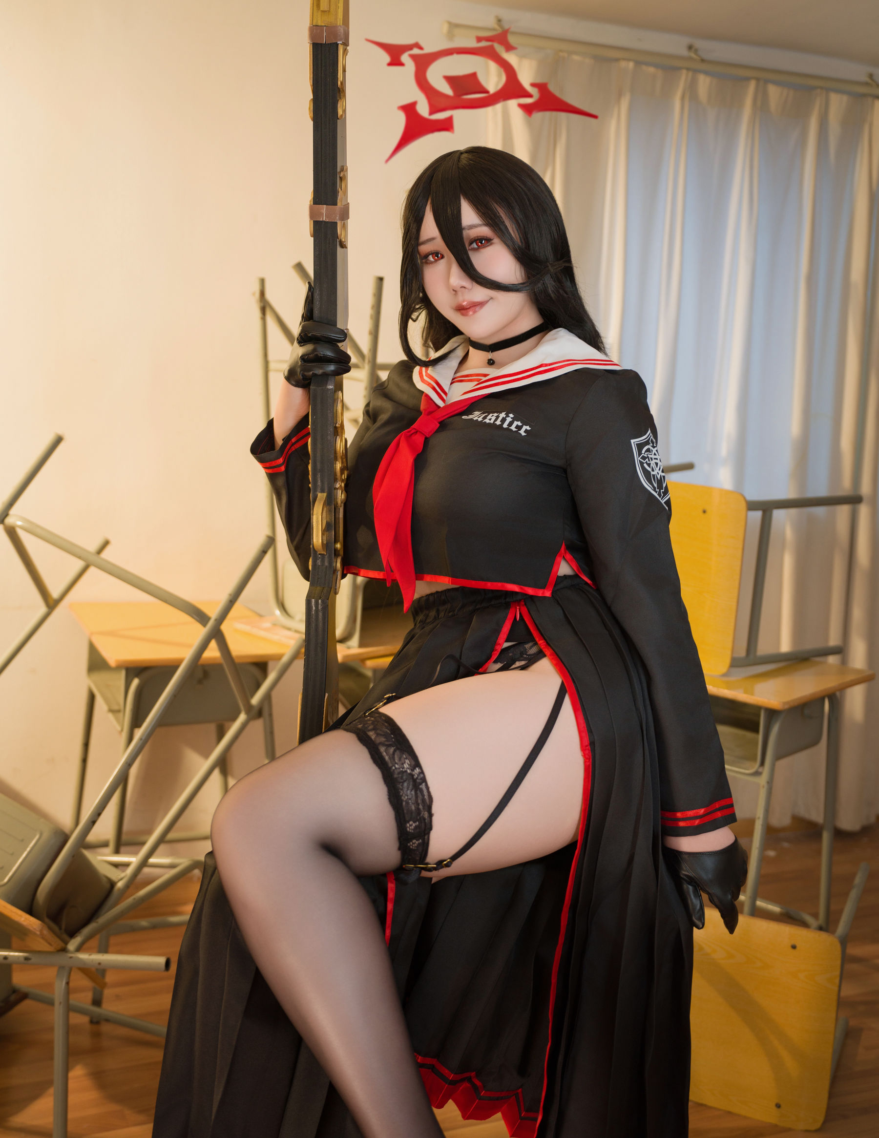 麻花麻花酱 - 蔚蓝档案 羽川莲见/(35P)