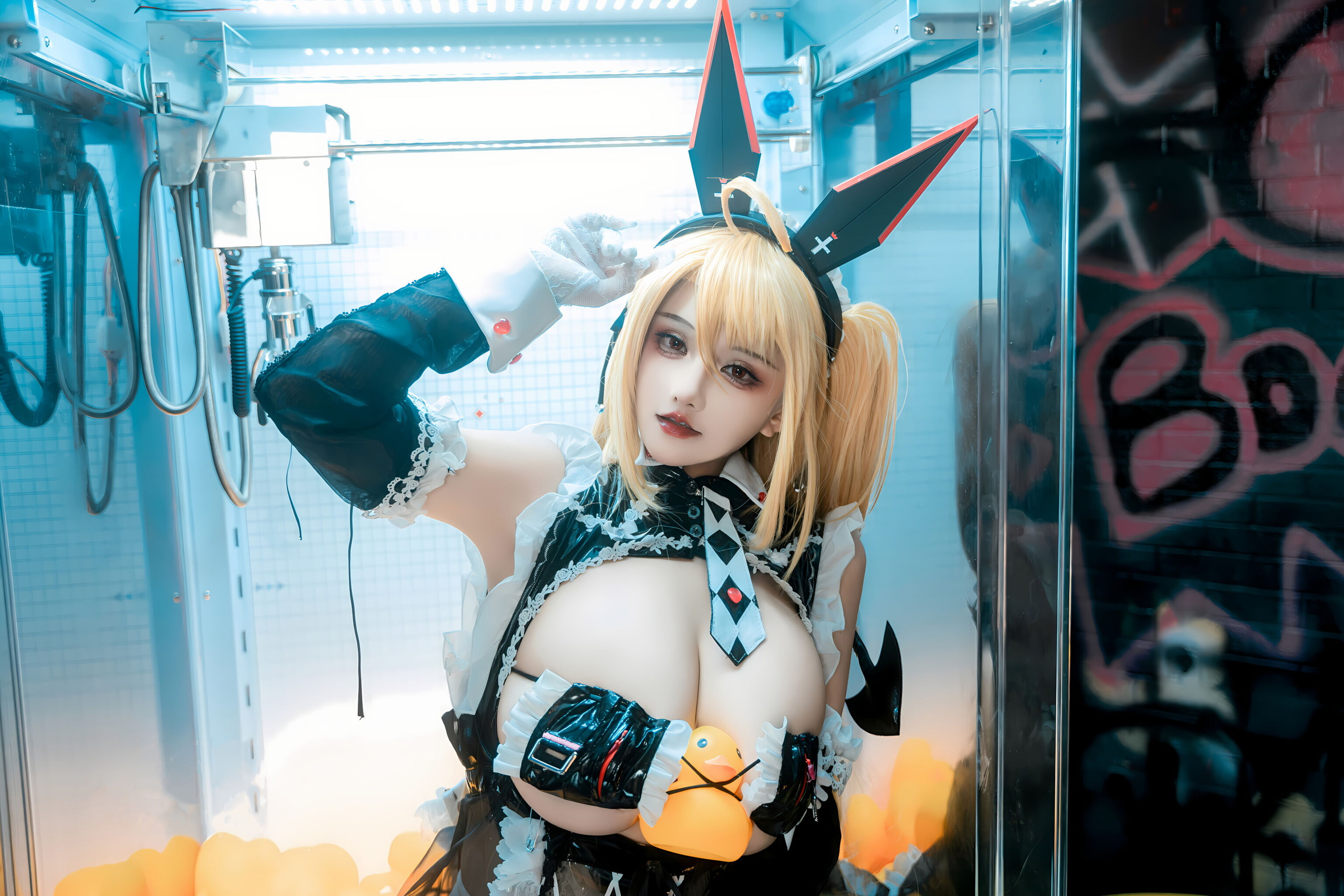 虎牙古阿扎 - 交错战线 咎瓦尤斯女仆/(60P)