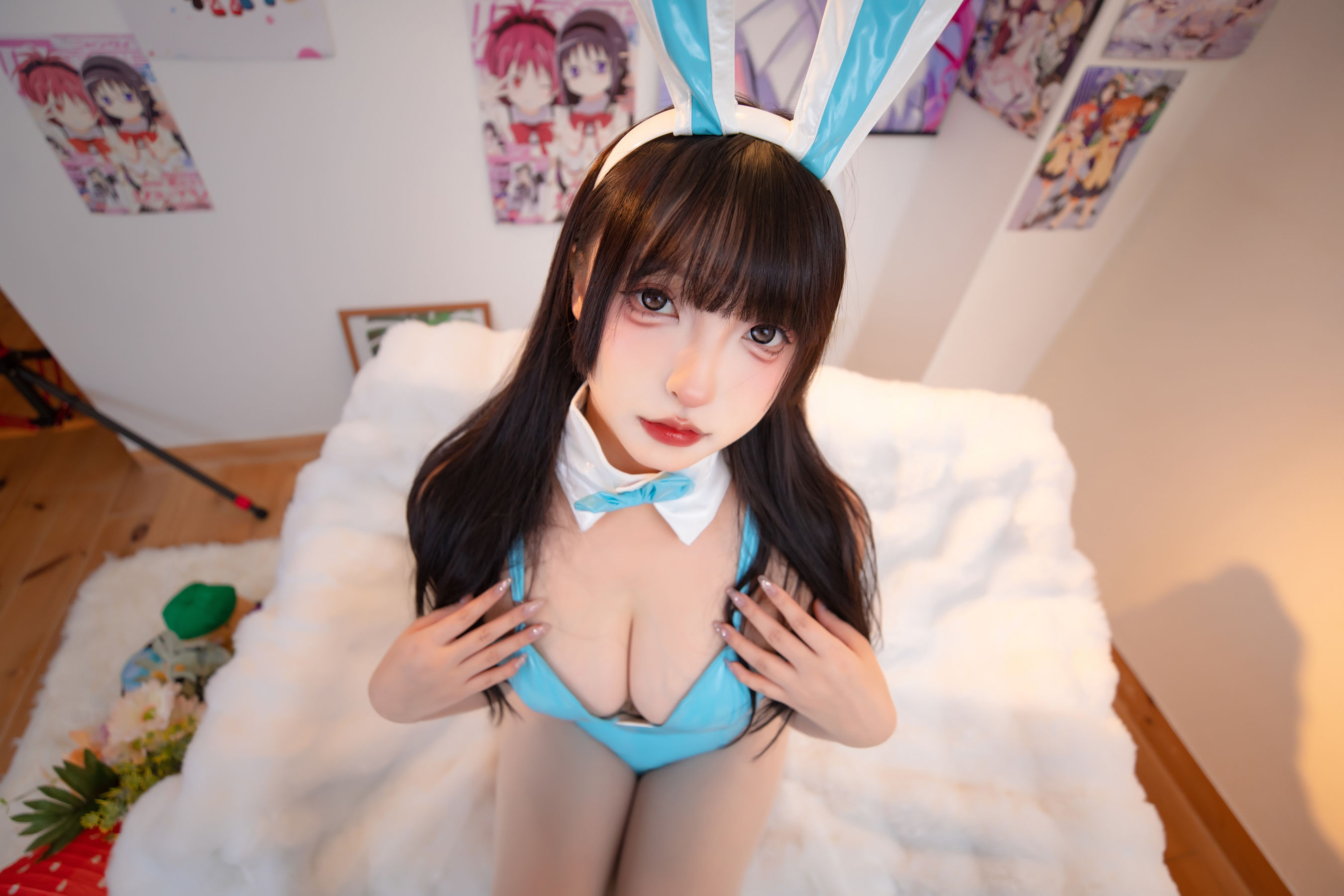 萝莉 神楽板真冬 之雪糕兔女郎/(75P)