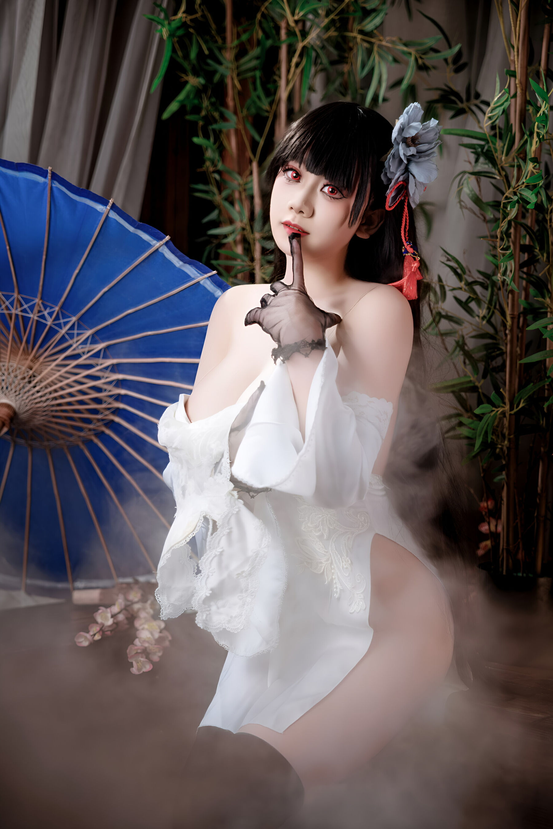 阿雪雪 - 碧蓝航线 逸仙 旗袍/(92P)