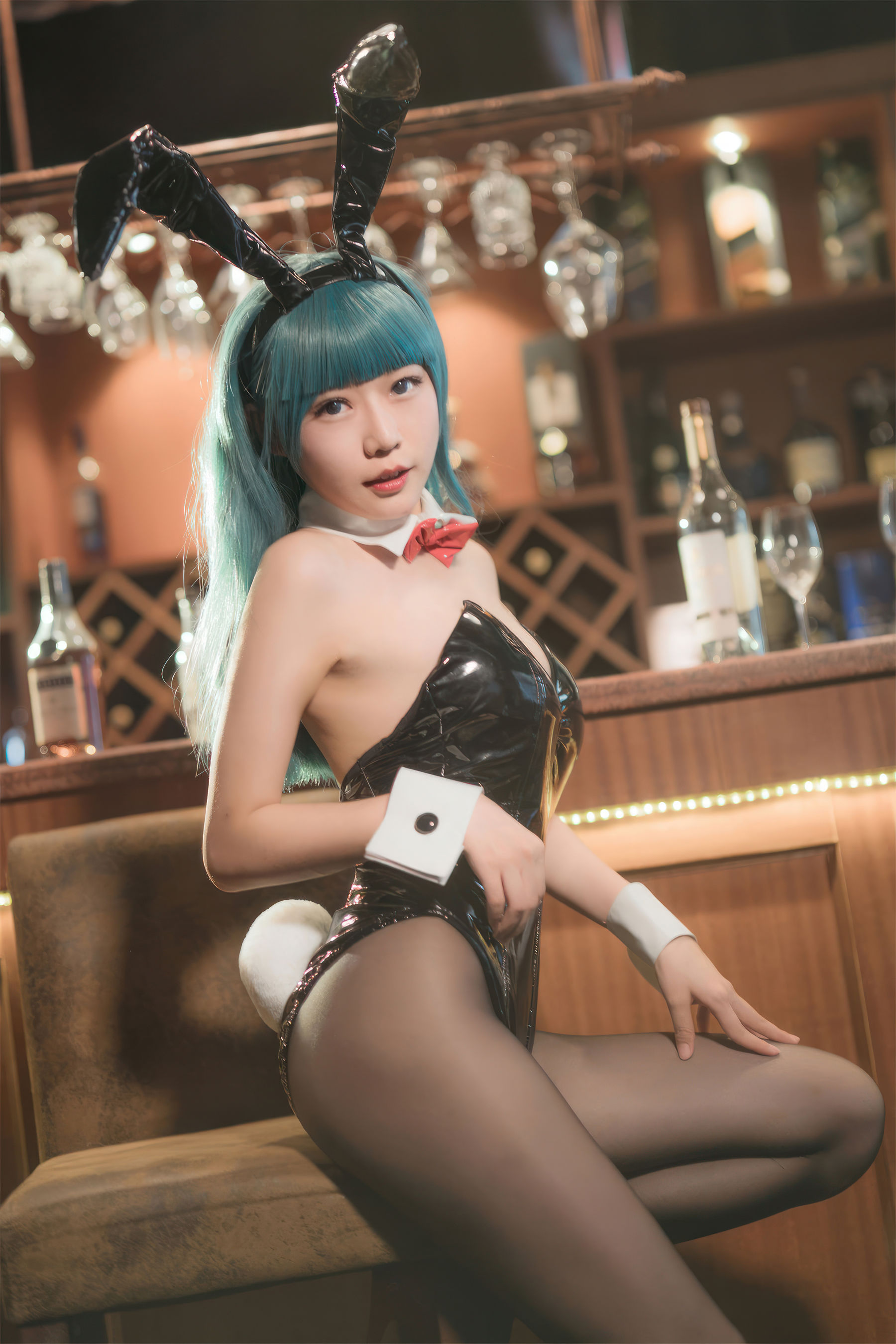 香草喵露露 写真 - 七龙珠 布玛 兔女郎/(30P)