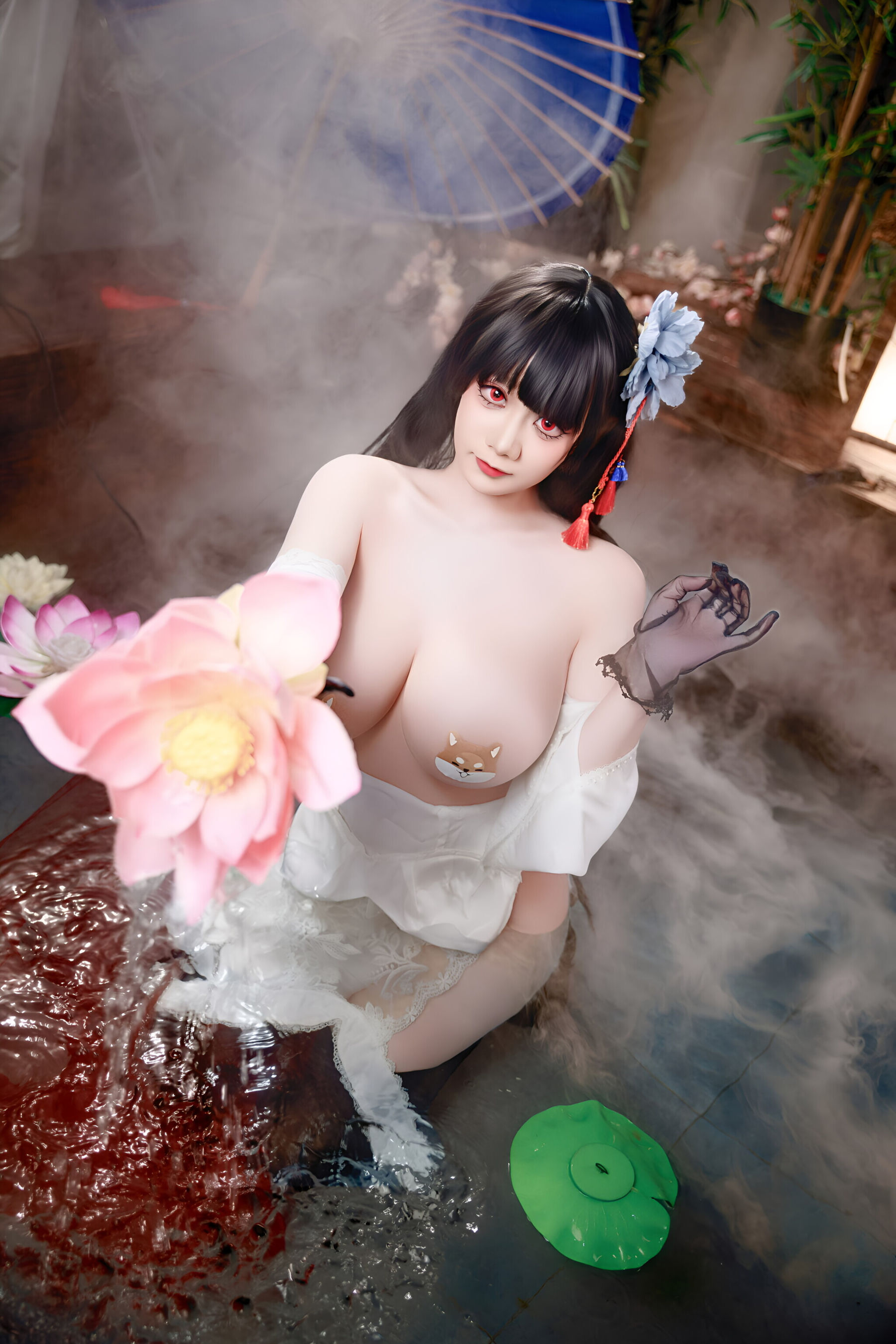 阿雪雪 - 碧蓝航线 逸仙 旗袍/(92P)