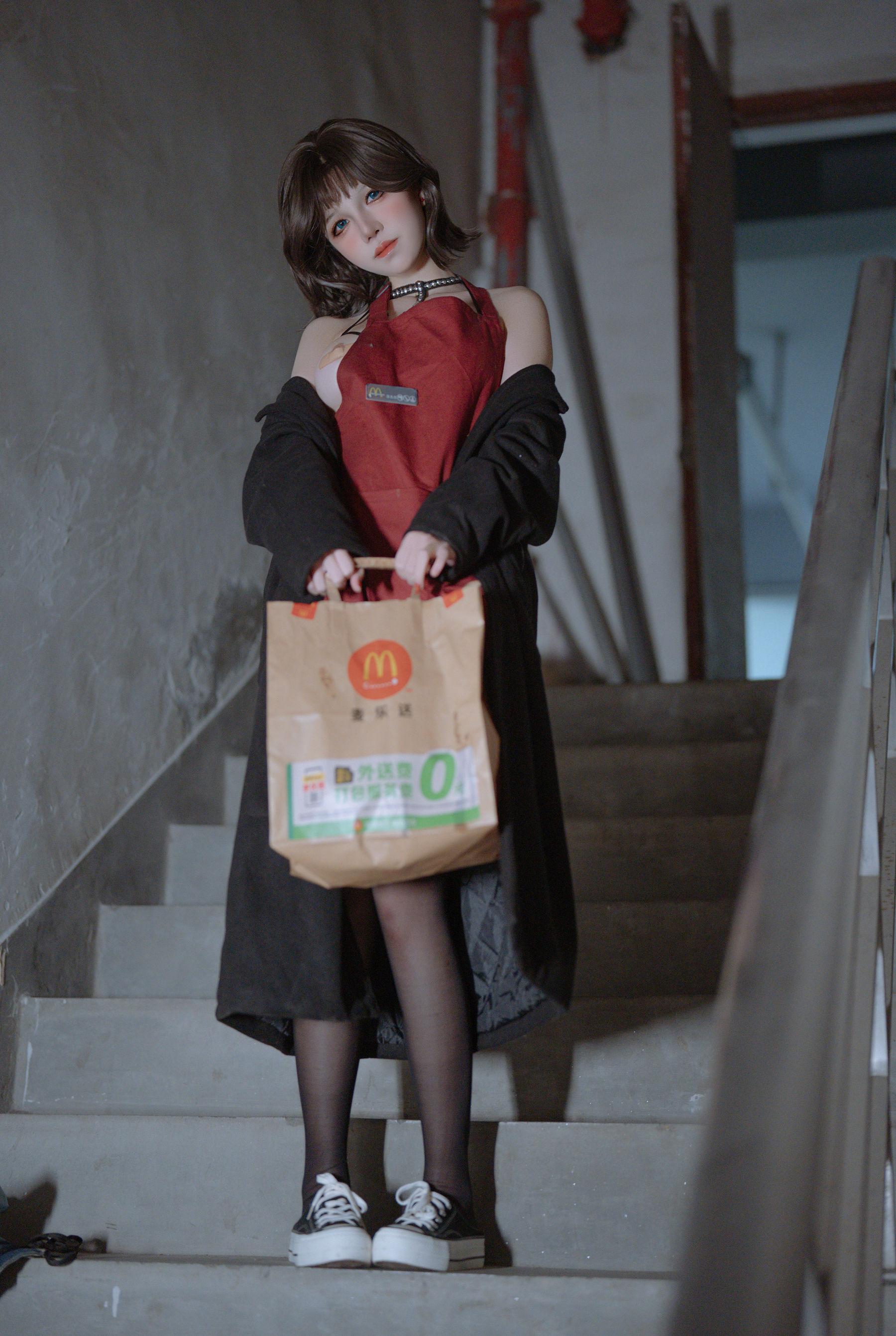 鬼马少女阿薰kaOri - 围裙下的秘密/(140P)