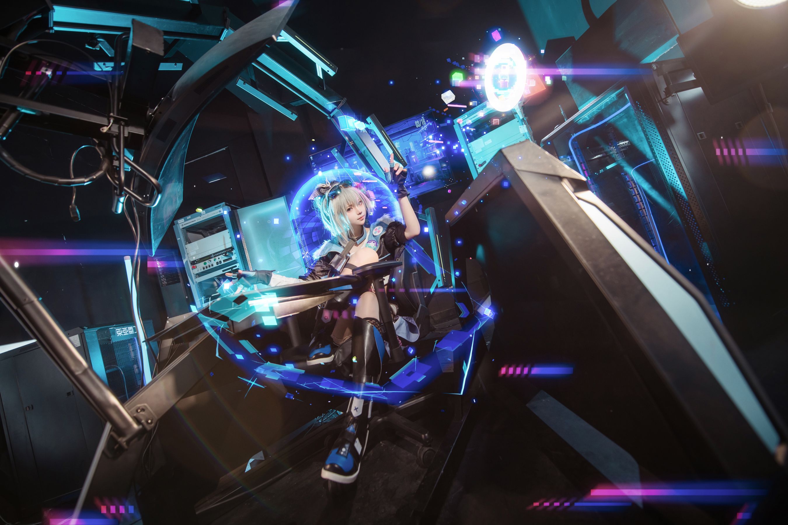 花柒Hana - 崩坏：星穹铁道 银狼/(17P)