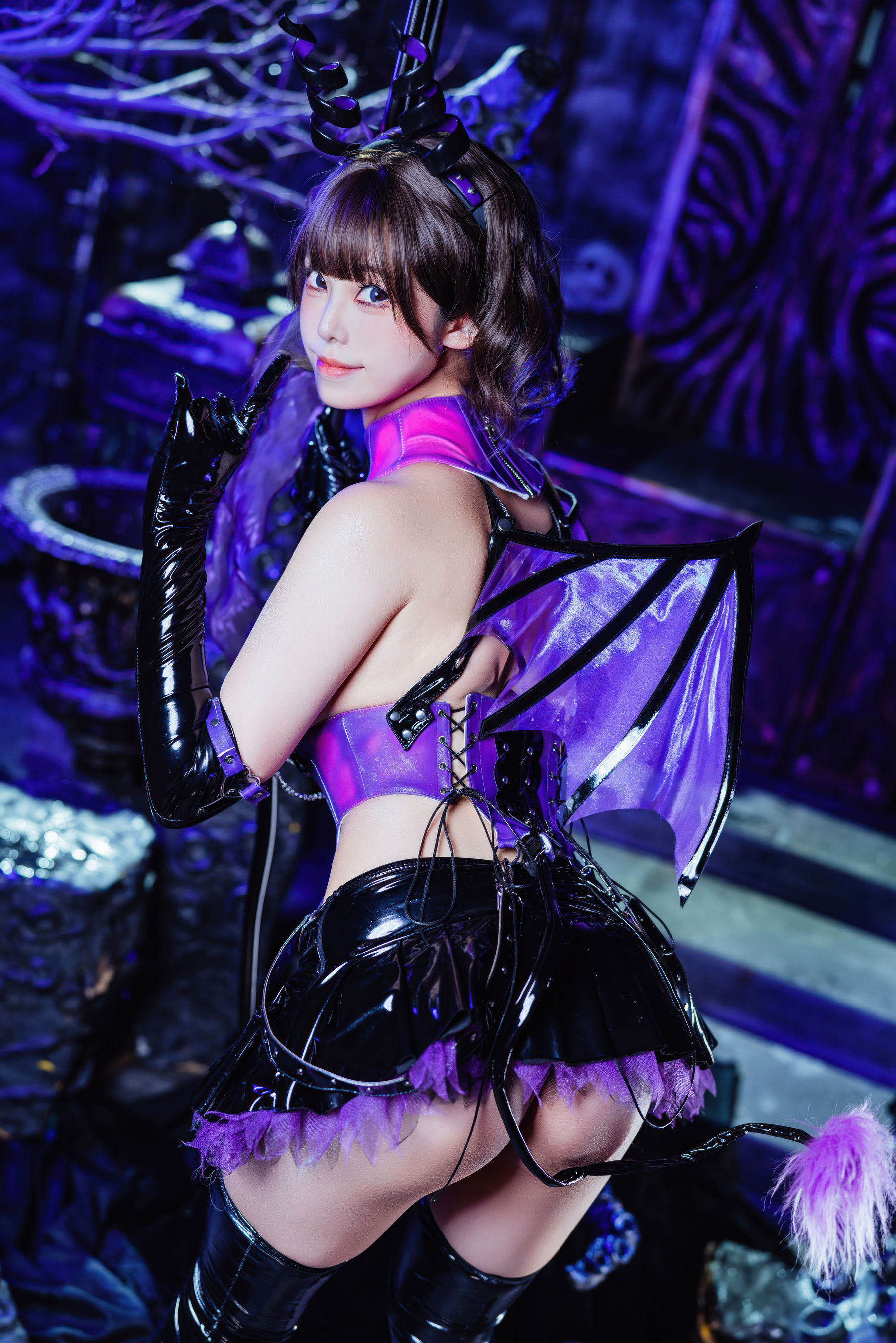 萌系小姐姐蜜汁猫裘 - 触手魅魔/(85P)