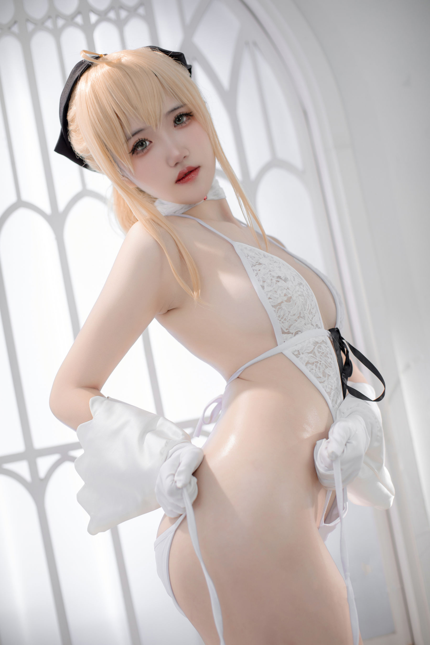 鬼马少女阿薰kaOri - FGO 白Saber/(50P)